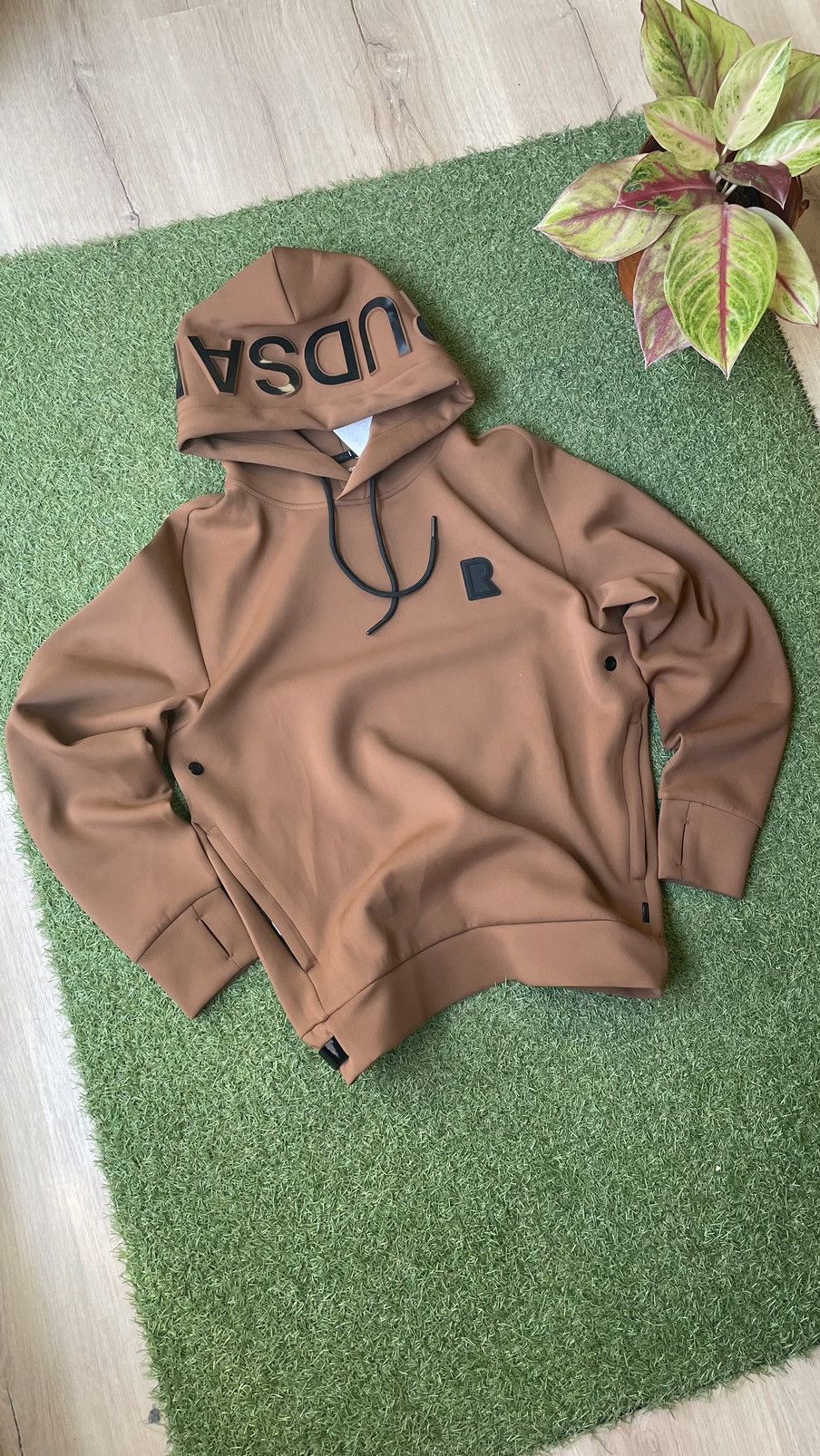 Image of Brown Rudsak Hoodie Nwt, Men's (Size Small)