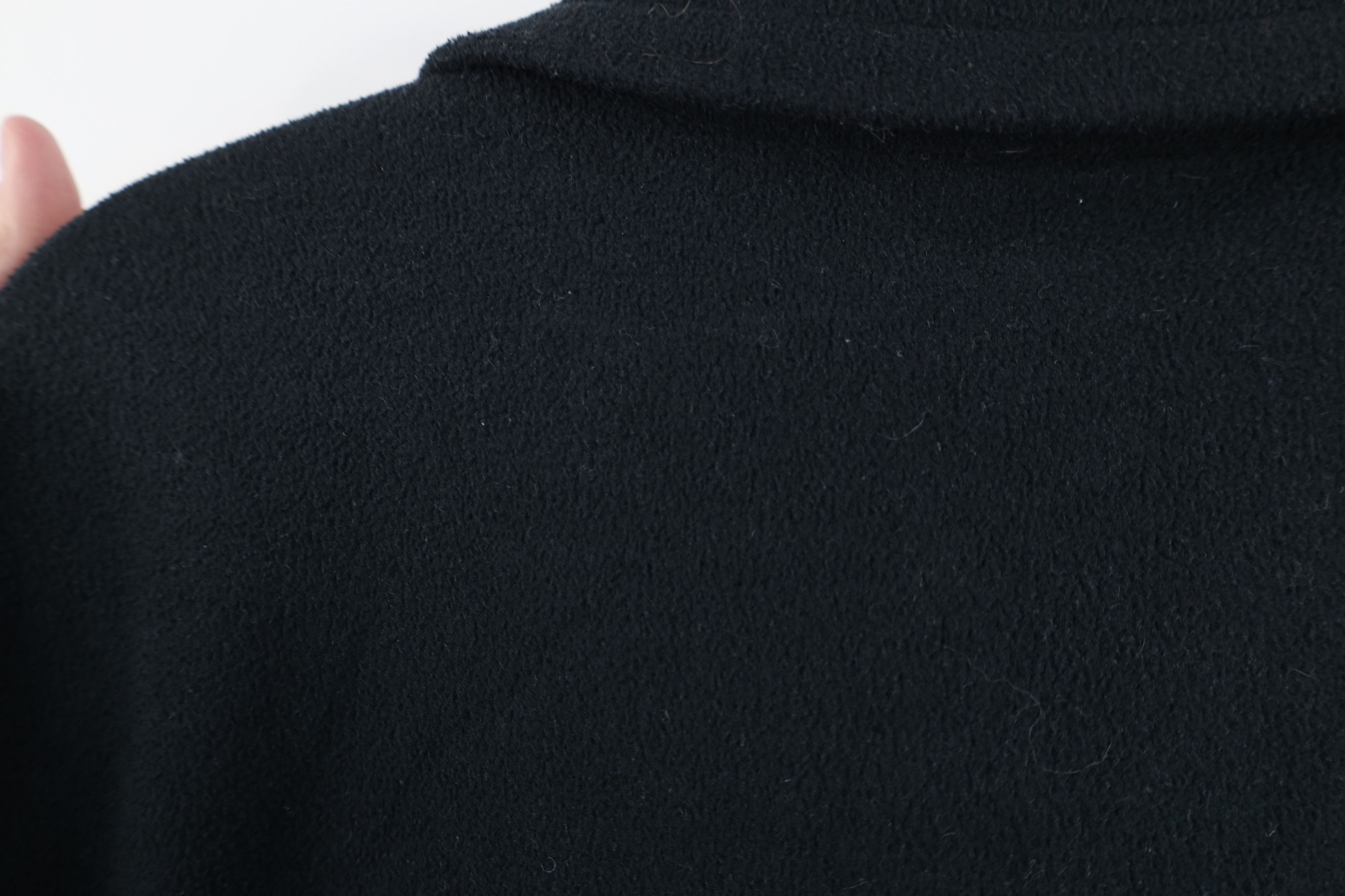Patagonia Vintage Patagonia Box Logo Pullover Fleece Sweater Black Size US M / EU 48-50 / 2 - 11 Thumbnail