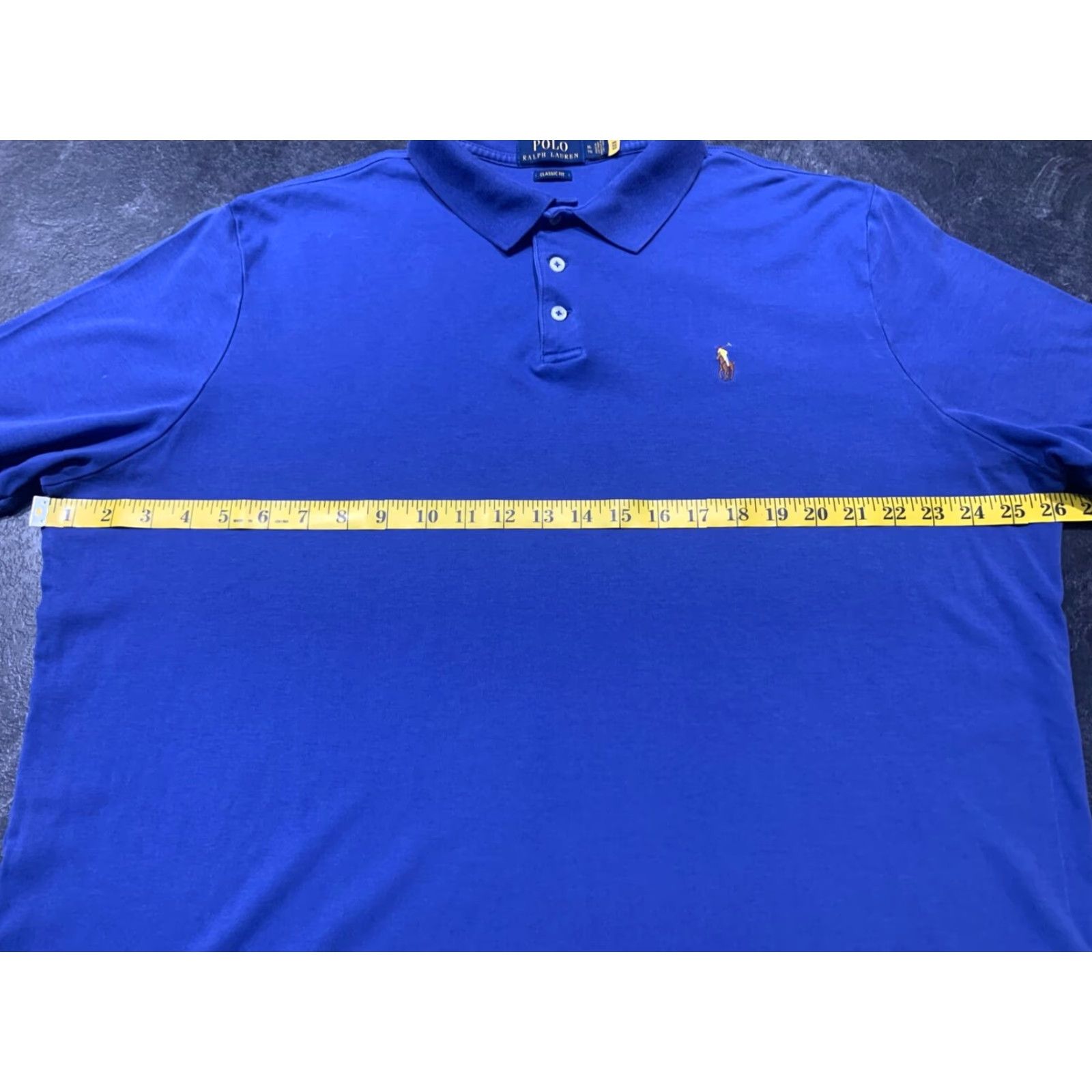 Ralph Lauren Ralph Lauren Golf Polo Shirt Mens XL Blue Solid Short Sleeve Size US XL / EU 56 / 4 - 7 Thumbnail