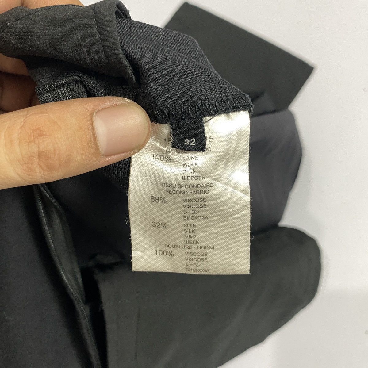 Givenchy Vintage Givenchy Skort Wool Size 26" / US 2 / IT 38 - 9 Thumbnail