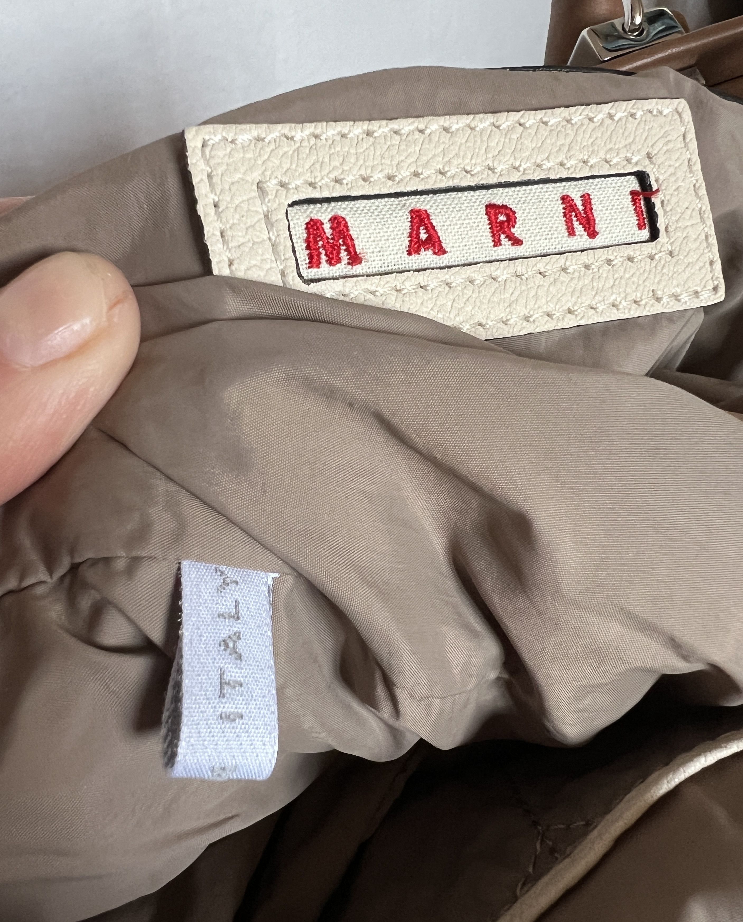 Marni Marni Frame Satchel Leather bag Size ONE SIZE - 12 Thumbnail