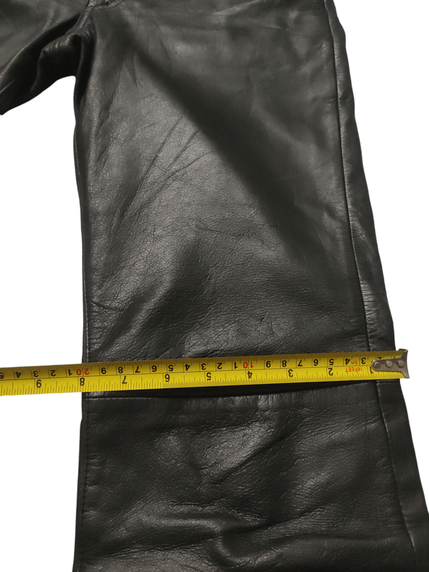 Yohji Yamamoto YOHJI YAMAMOTO "AAR" PANT LEATHER x RARE Size US 28 / EU 44 - 10 Thumbnail