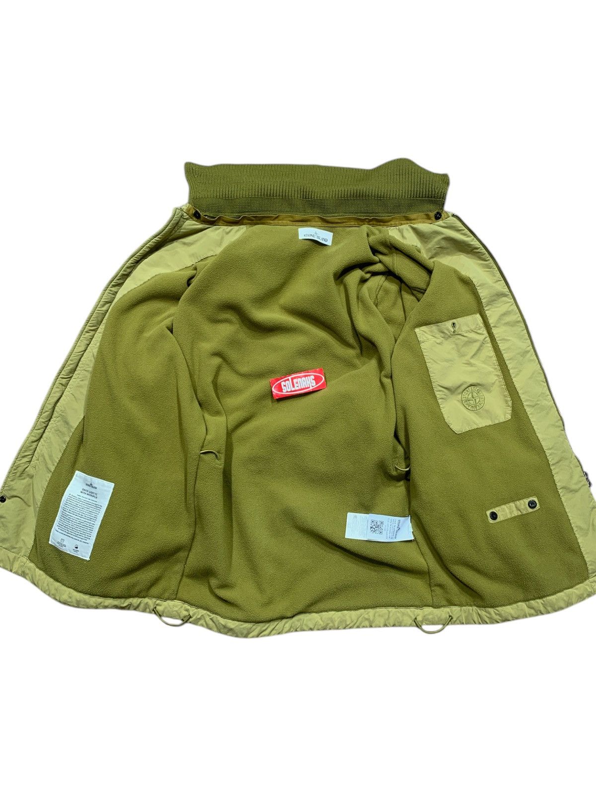 Stone Island David light tc lime green jacket rare Size US L / EU 52-54 / 3 - 11 Thumbnail