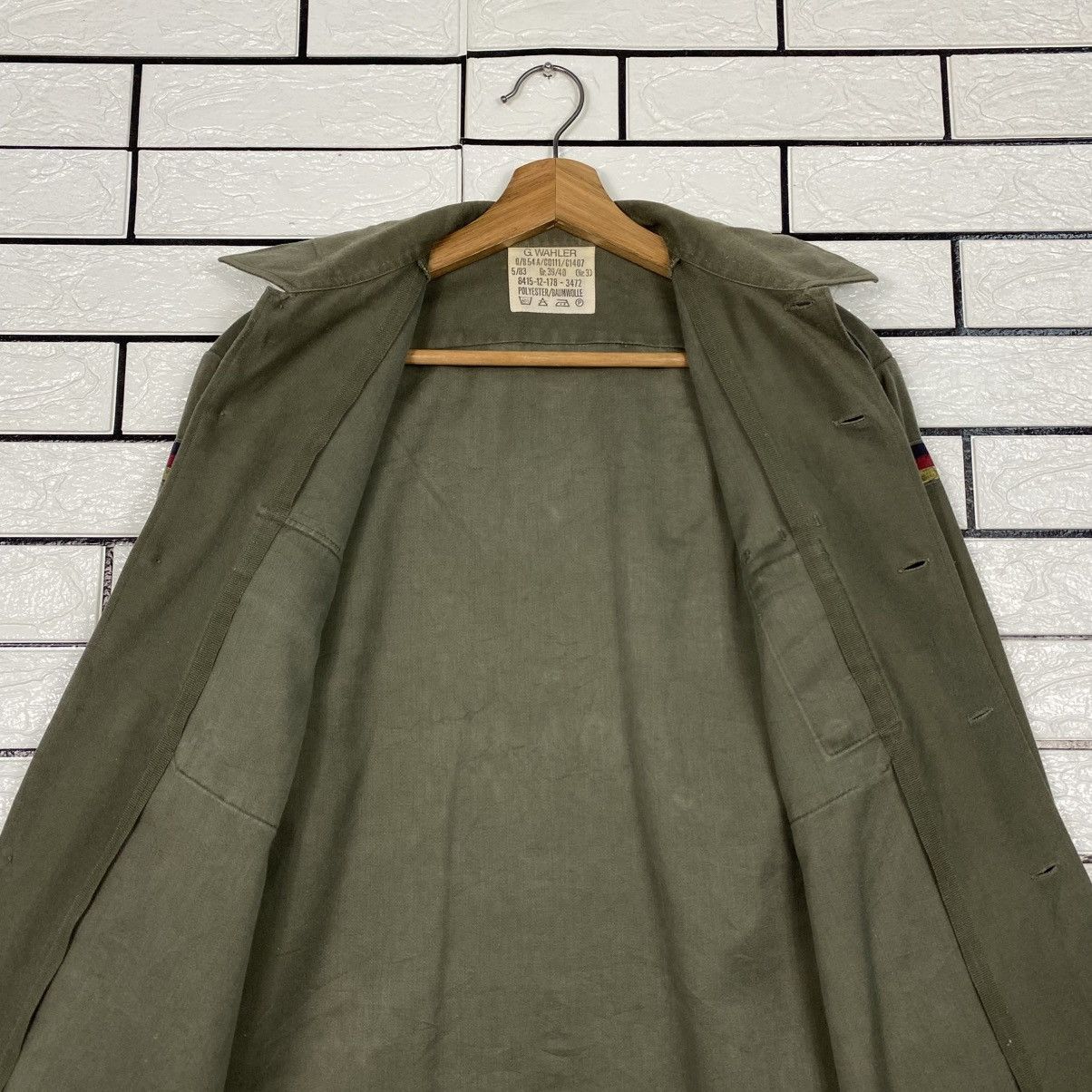 Vintage Vintage Chore Military Jacket Cargo Multi Pocket G. Wahler Size US M / EU 48-50 / 2 - 15 Thumbnail