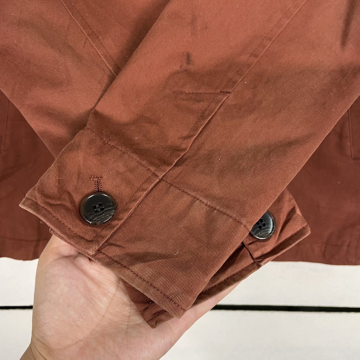 Japanese Brand × SHIPS × The Workers Club 💥SHIPS JAPAN BUTTON WORKER CHORE JACKET Size US M / EU 48-50 / 2 - 8 Thumbnail