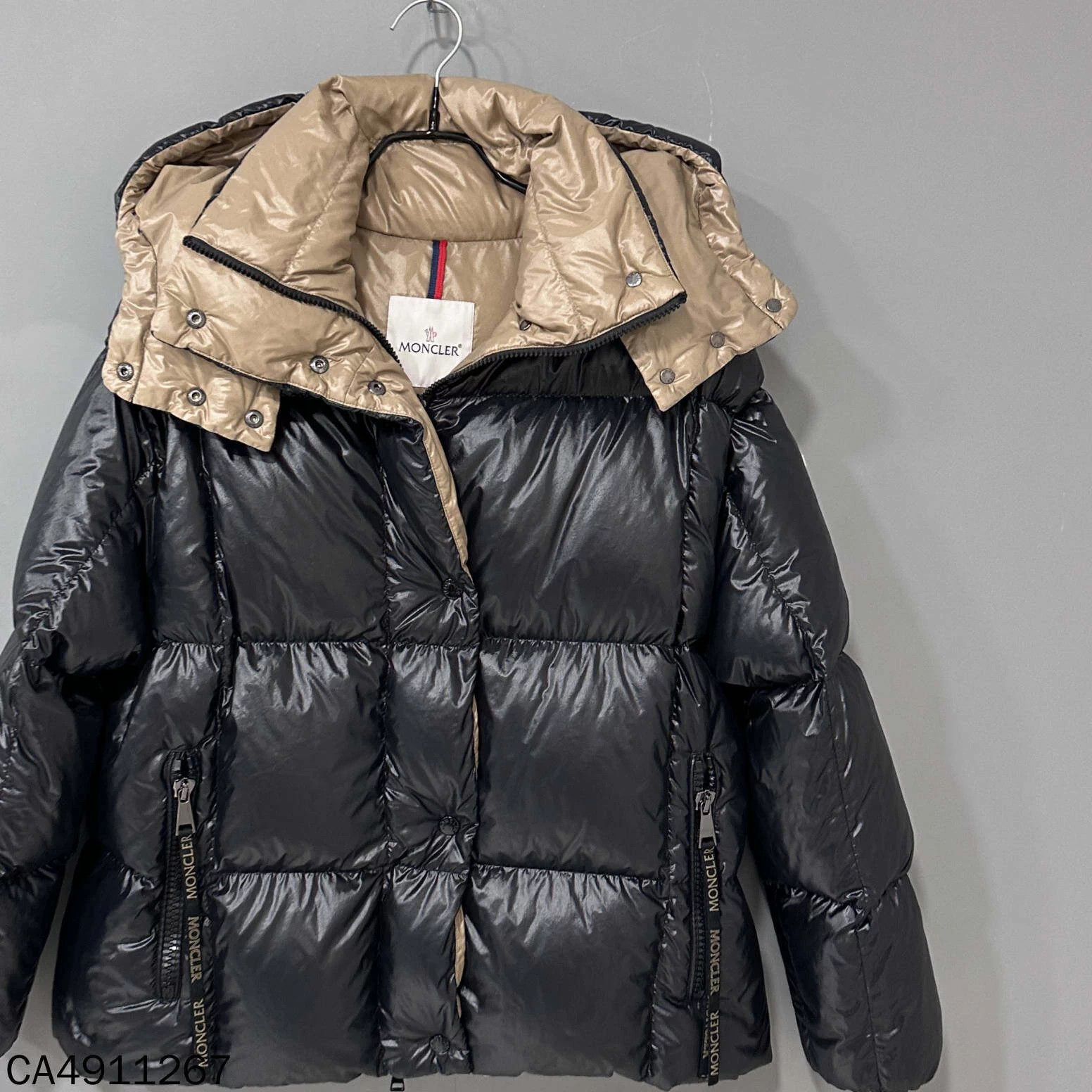 Moncler Moncler Parana black gold down jacket size 1 Size S / US 4 / IT 40 - 2 Thumbnail
