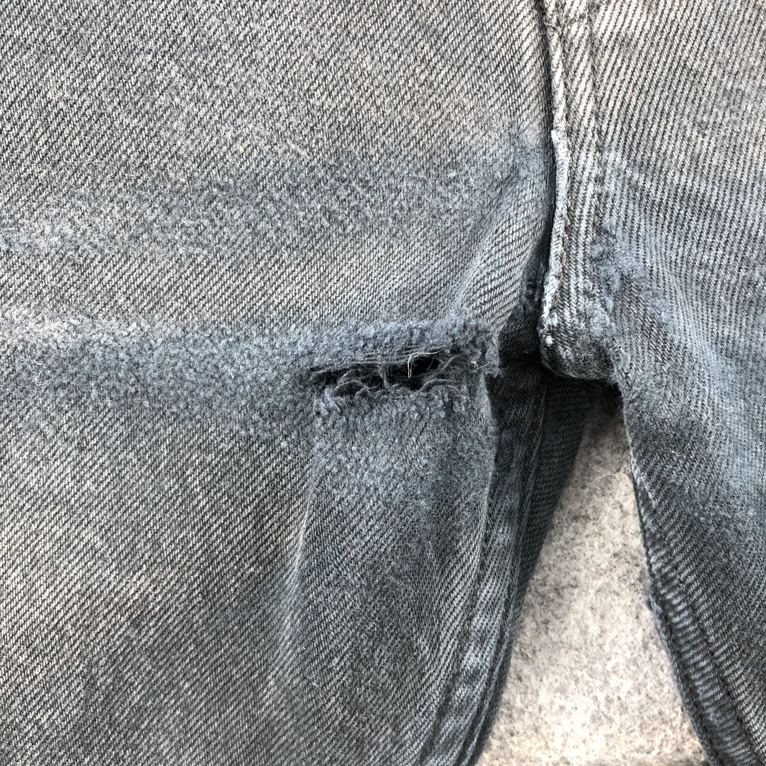Levi's 90s Vintage Distress Levis 501 Jeans-J1400 Size US 37 - 9 Thumbnail