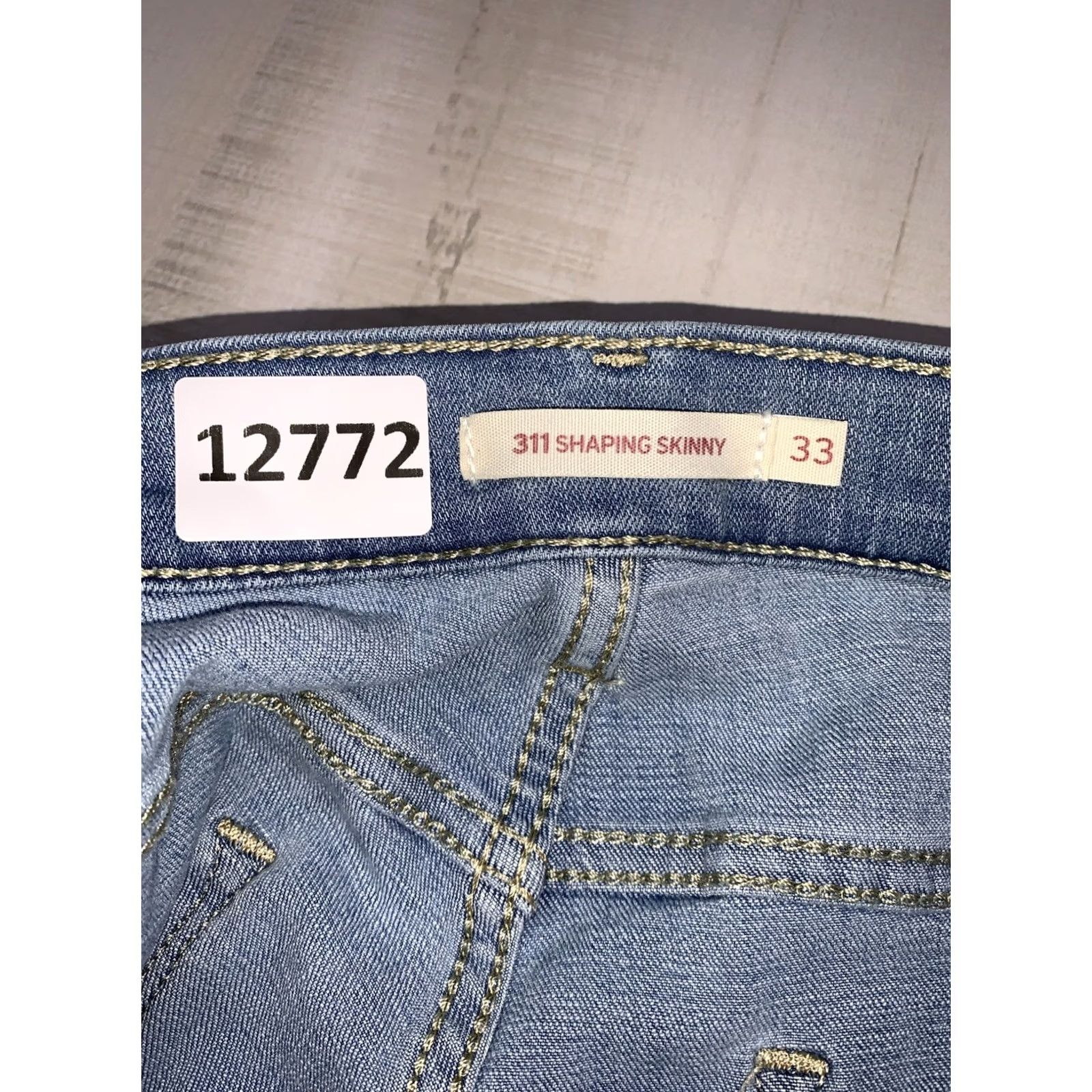 Levi's Levi's 311 Shaping Skinny Jeans Women’s 33x30 High Rise Slim Blue Denim Cotton Blend Regular Inseam 30 Size 24" / US 00 / IT 34 - 7 Thumbnail