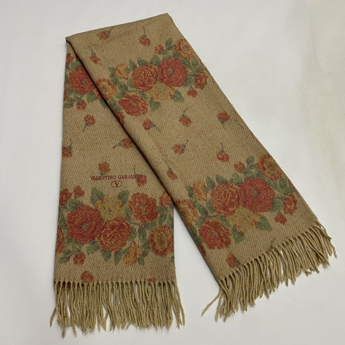 Valentino VALENTINO GARAVANI FLOWERS SCARF MUFFLER LUX049 Size ONE SIZE - 1 Thumbnail