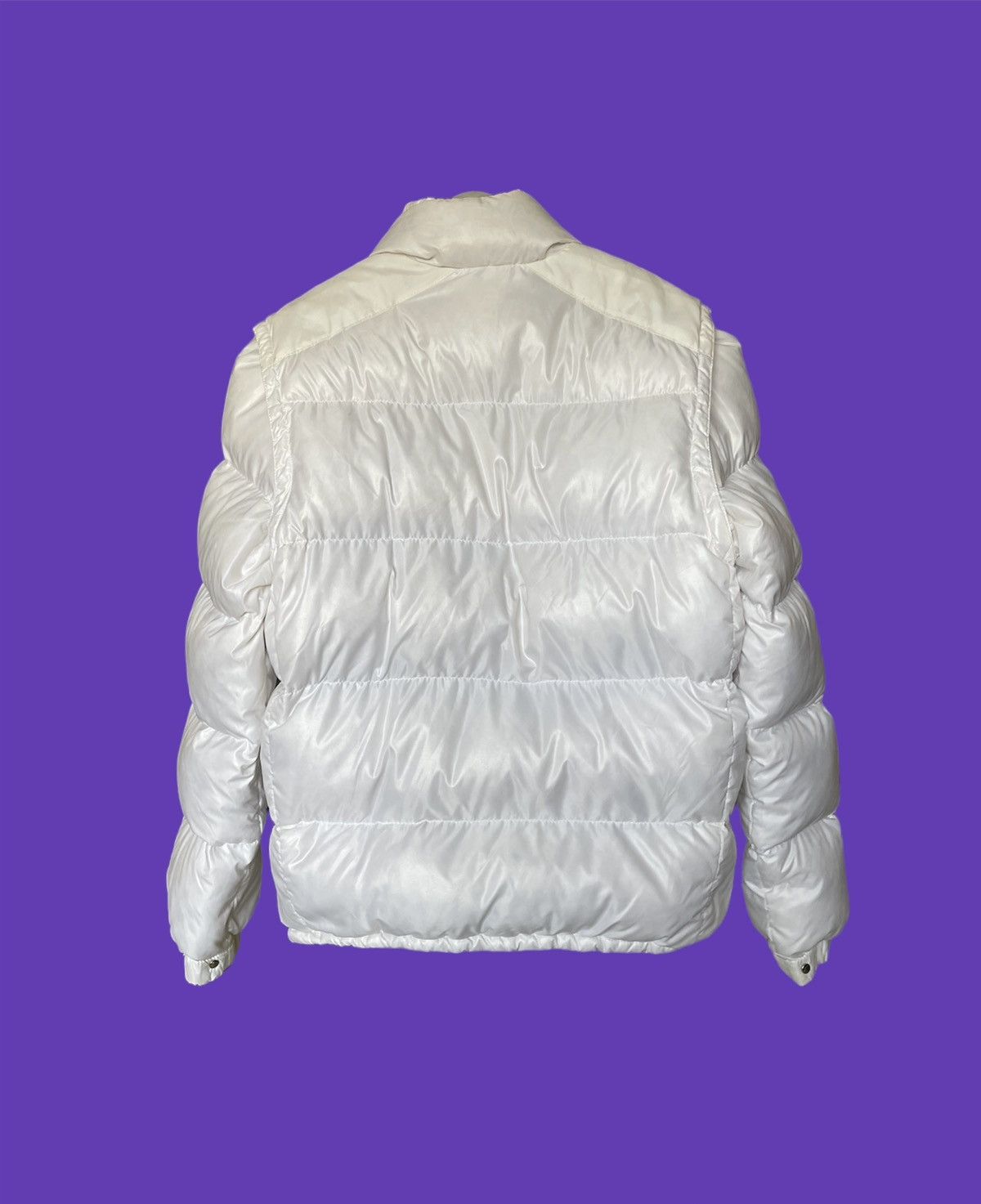 Moncler × Moncler Grenoble × Vintage 80’s 2 in 1 Moncler Grenoble Down Jacket Vest Vintage White Size US M / EU 48-50 / 2 - 6 Thumbnail