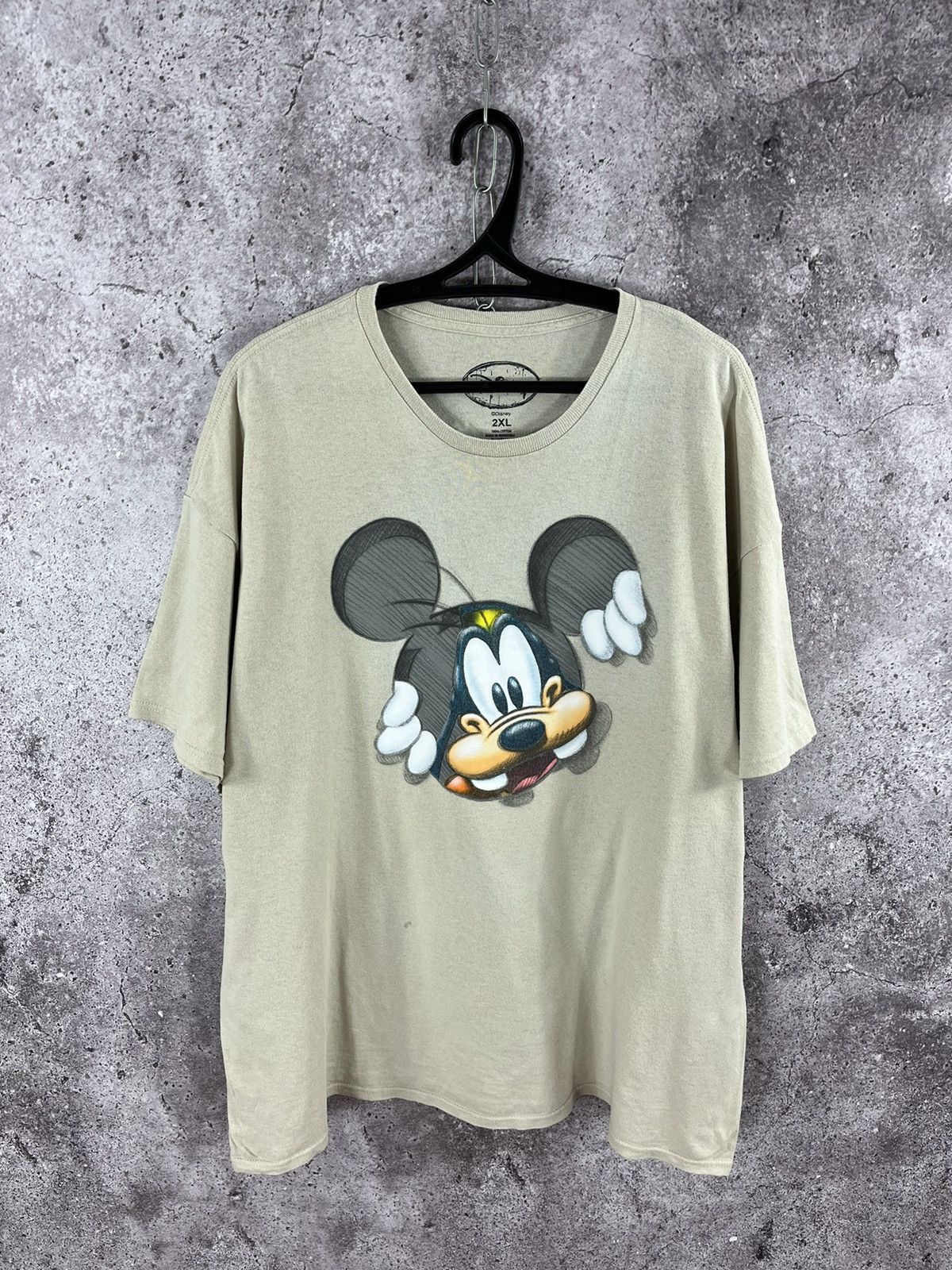 Disney × Mickey Mouse × Vintage Disney Micky Mouse Vintage T-Shirt Double Big Logo Size 2XL Size US XXL / EU 58 / 5 - 2 Thumbnail