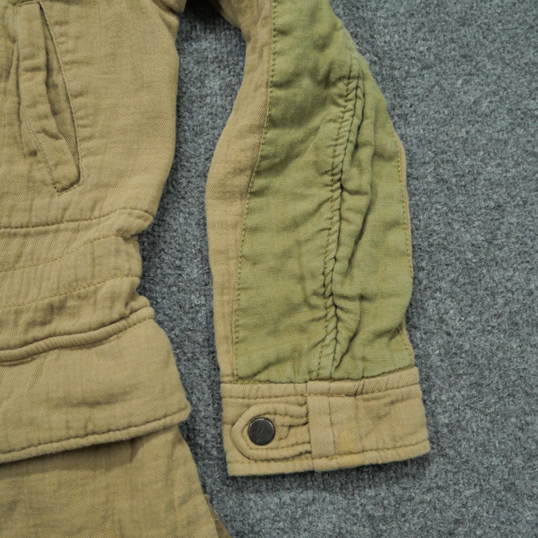 Zara Zara Jacket Womens XS X Small Tan Brown Gauze Hooded Military Size XS / US 0-2 / IT 36-38 - 2 Thumbnail