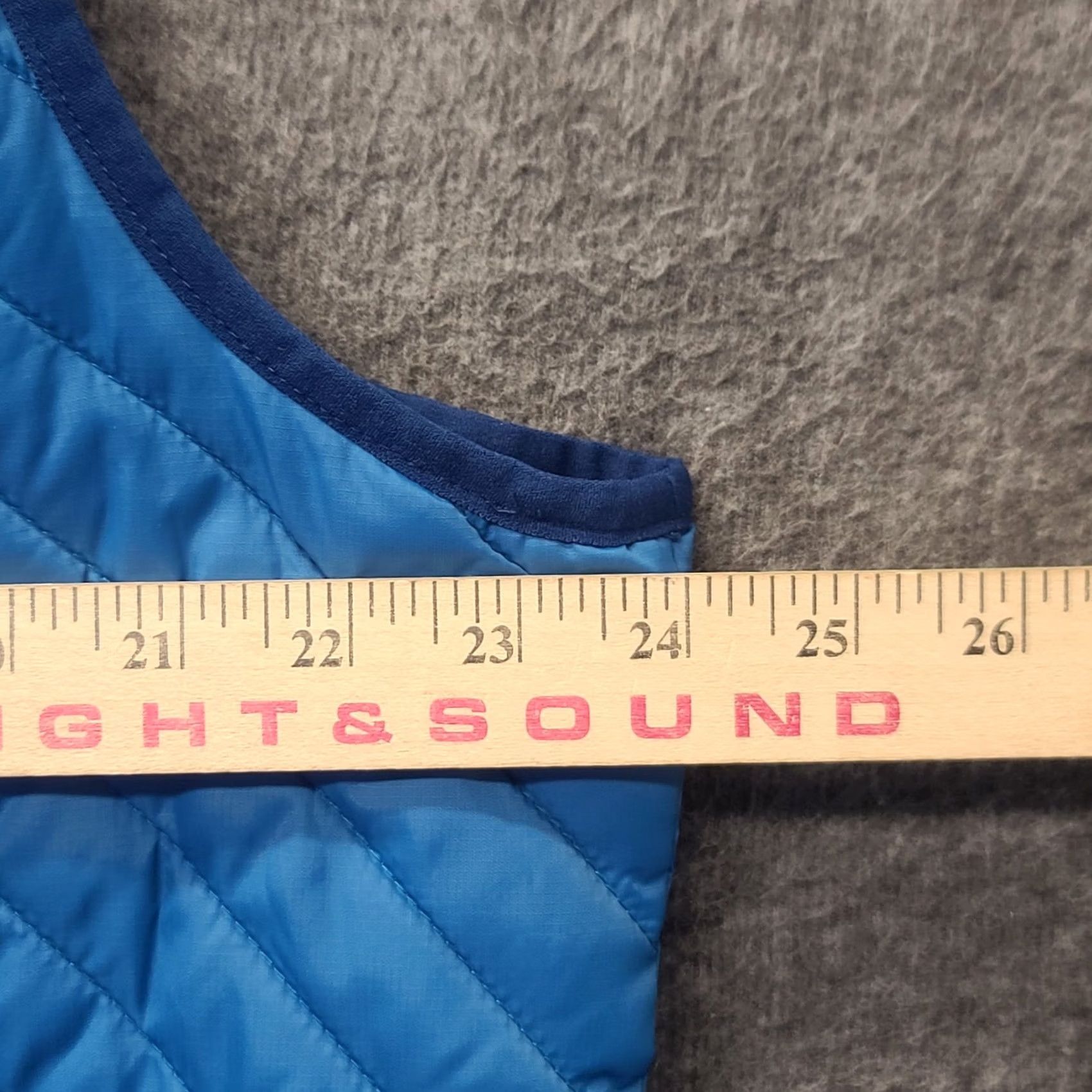 Vintage Duluth Vest Womens 2XL Quilted Puffer Zip Regular Fit Blue Nylon Vest Quilted Insulated Water Resistant Wind-Resistant 2XL Womens Size XXL / US 16-18 / IT 52-54 - 4 Thumbnail