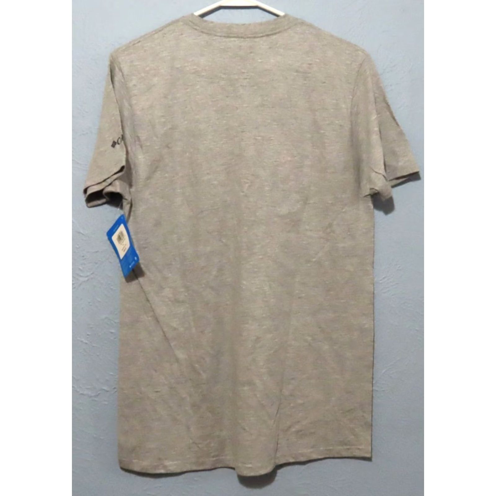 Vintage Columbia Shirt Mens M Gray Mt. Hood Graphics Short Sleeve T-shirt NWT Crew Neck Logo Jersey Cotton Easy Care Size US M / EU 48-50 / 2 - 6 Thumbnail