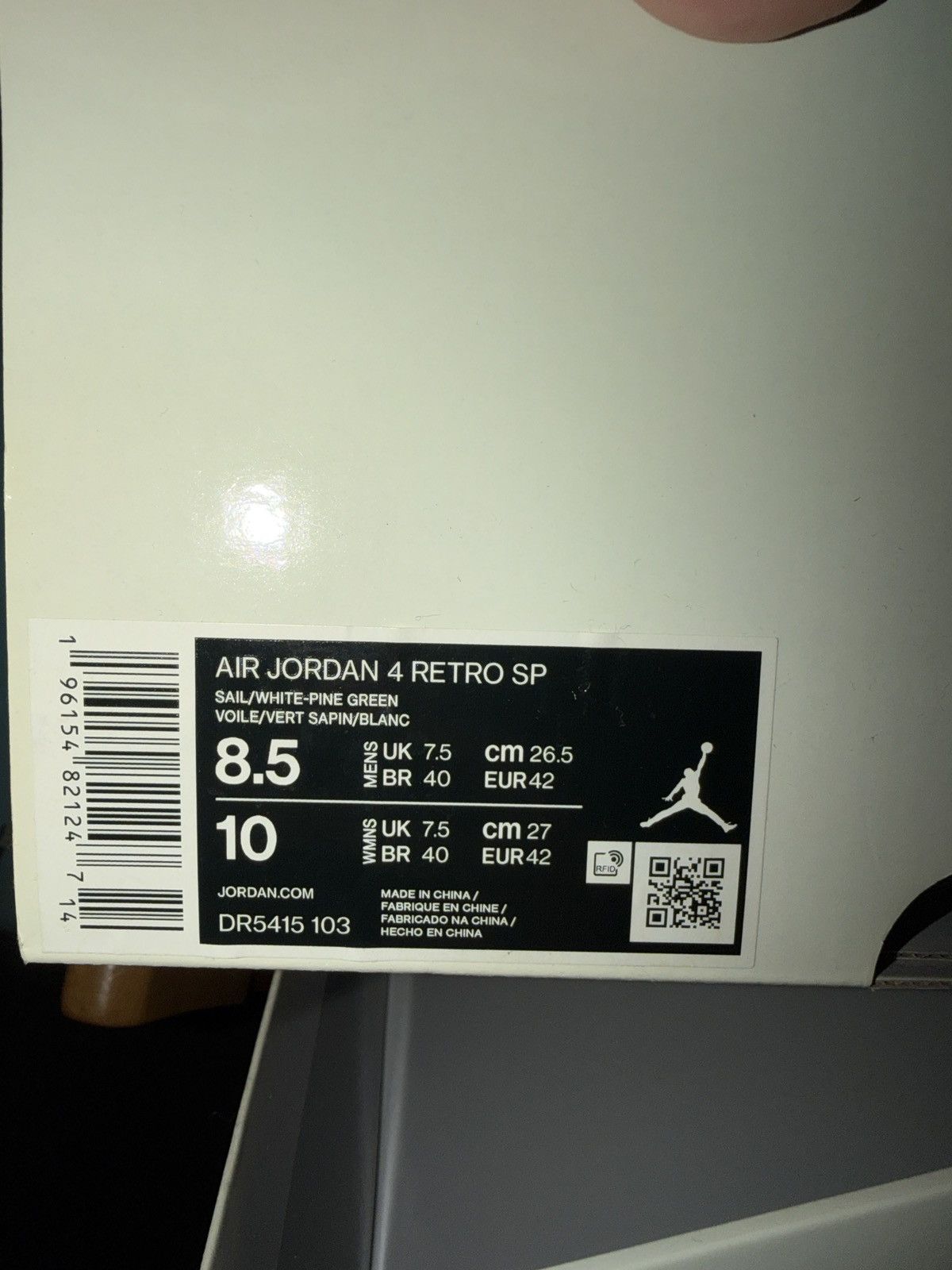 Jordan Brand Jordan 4 Pine Green 8.5M Size US 8.5 / EU 41-42 - 7 Thumbnail