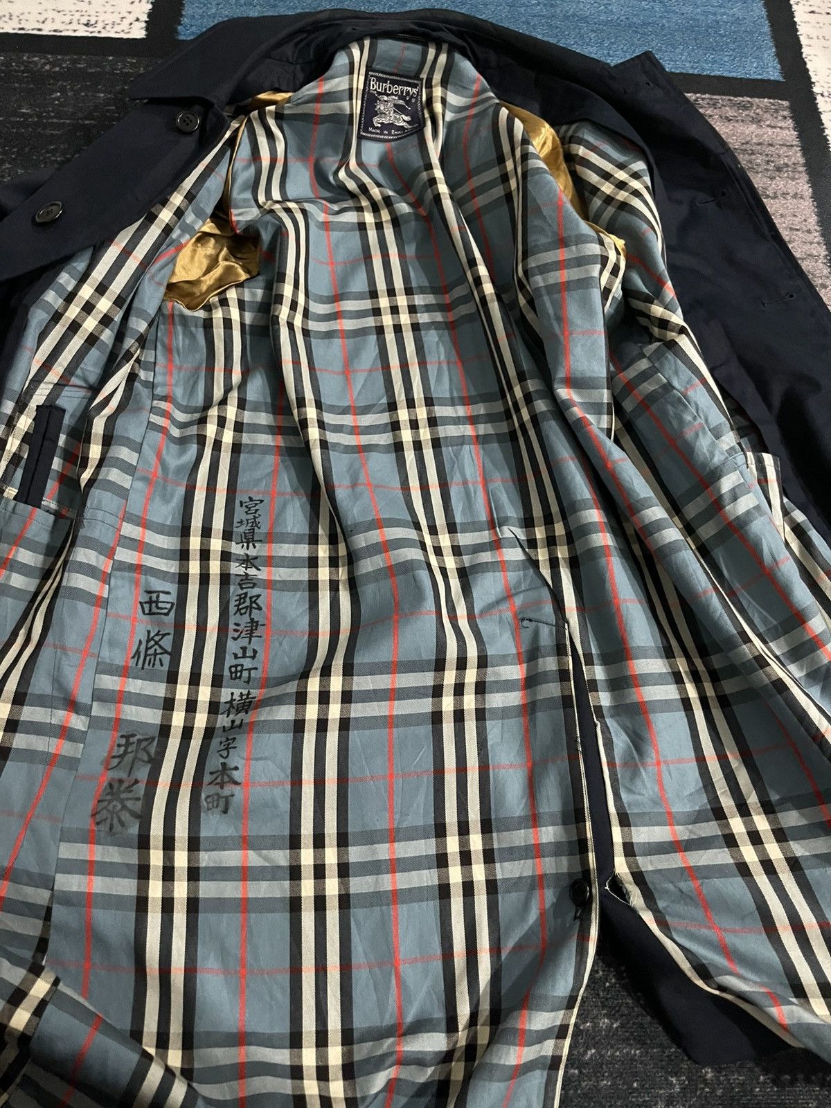 Burberry Vintage Burberrys Trench Coat Made England Size US XL / EU 56 / 4 - 14 Thumbnail