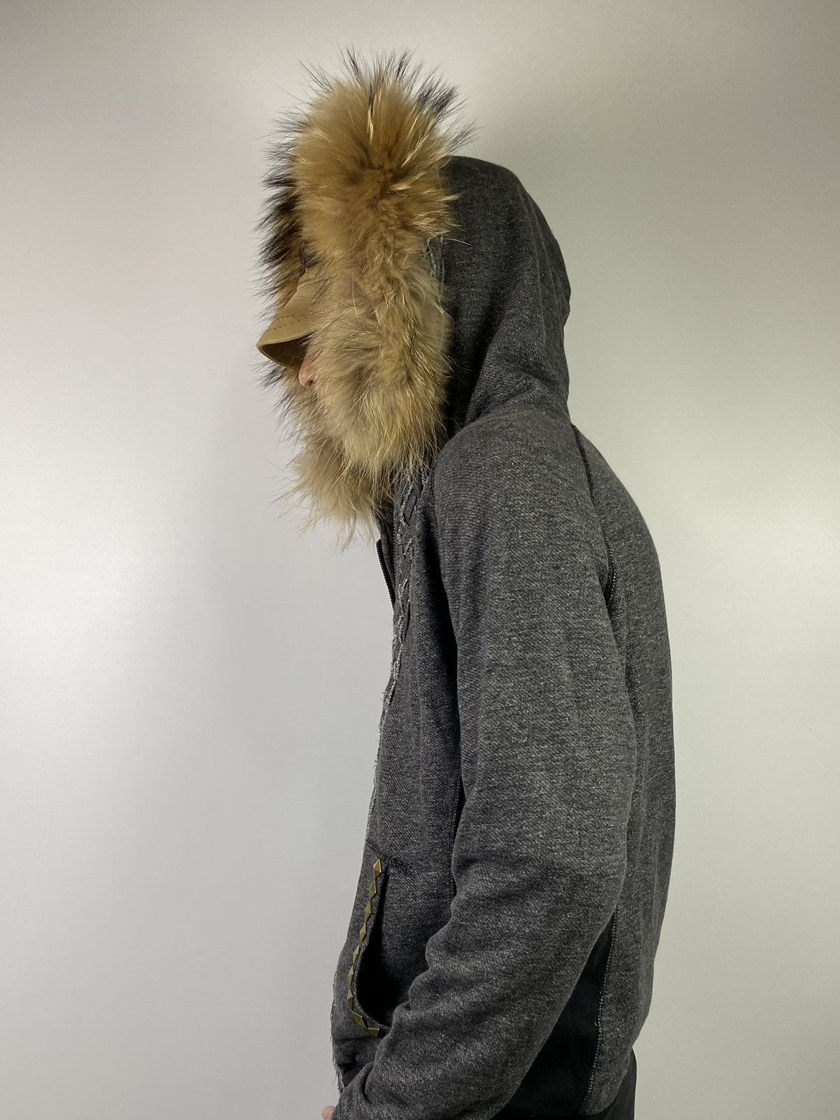 If Six Was Nine Japanese brand Fur studded hoodie lgb style Size US M / EU 48-50 / 2 - 17 Thumbnail
