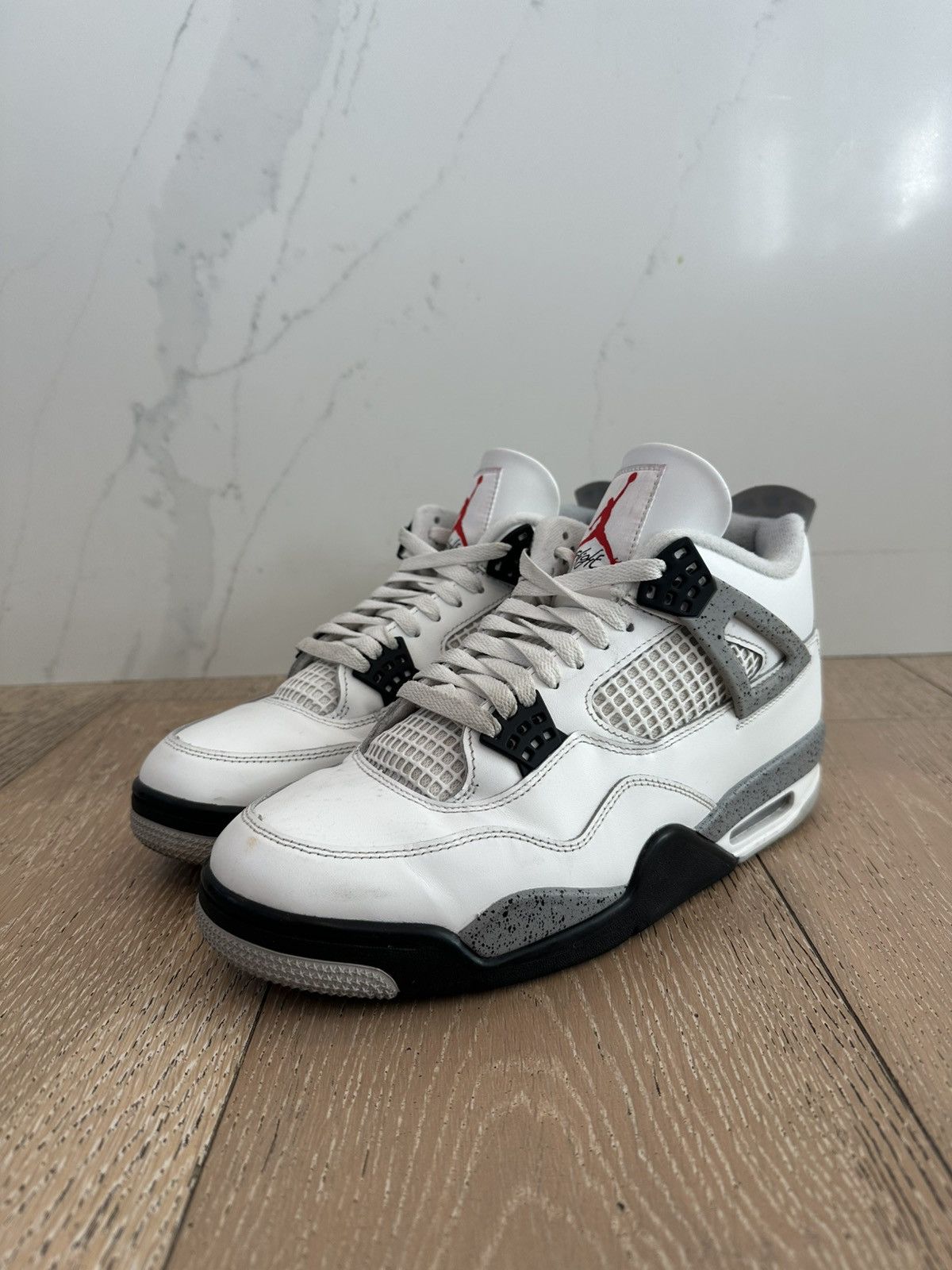 Jordan Brand Jordan 4 Retro White Cement (2025) Size US 10 / EU 43 - 1 Thumbnail