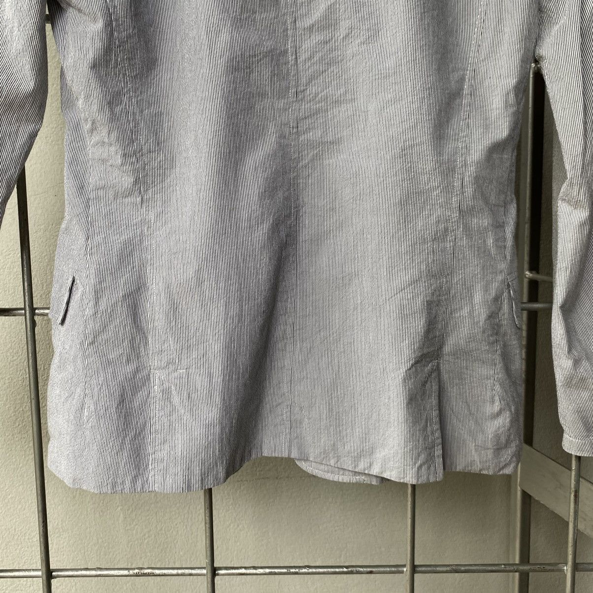 Jil Sander JIL SANDER Light Gray Blazer with Two Buttons Size M / US 6-8 / IT 42-44 - 16 Thumbnail