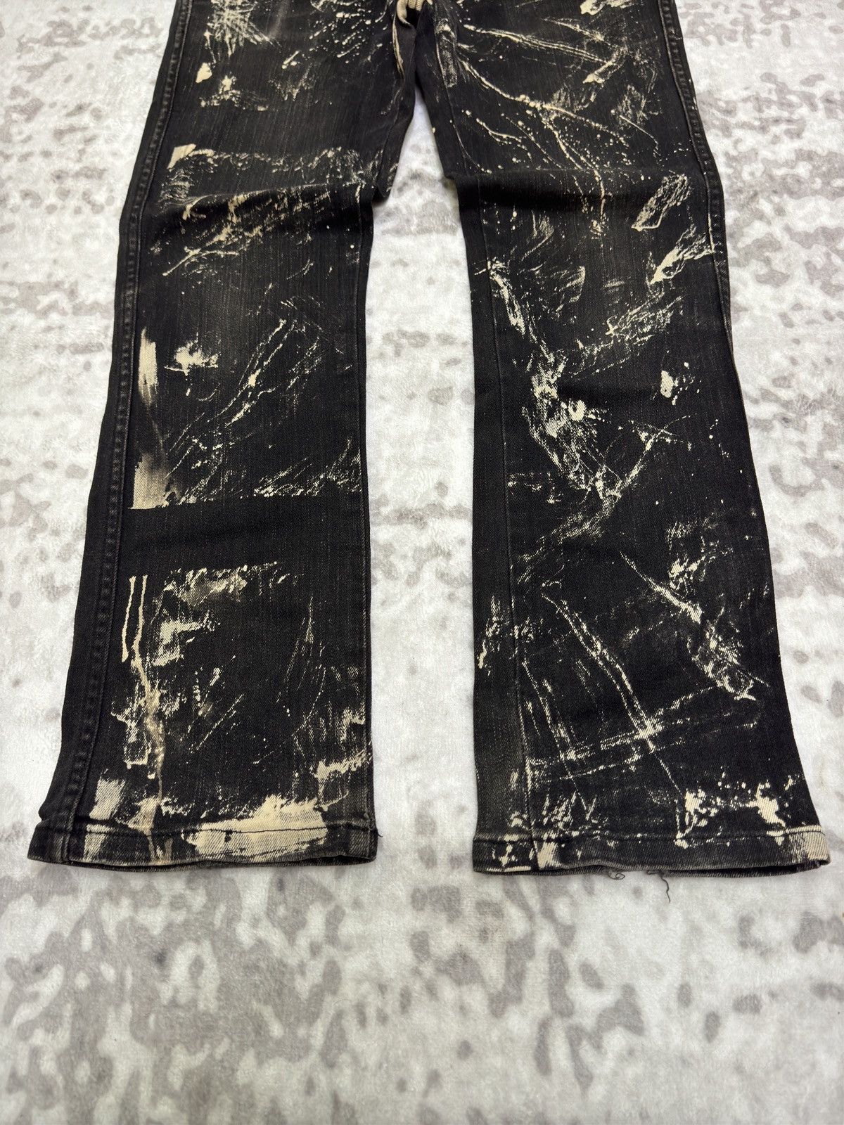 Uniqlo UNIQLO Zipper Acid Wash Jeans Size US 29 - 7 Thumbnail