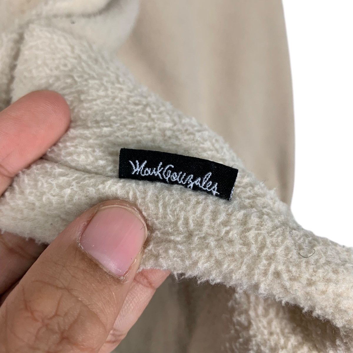 Japanese Brand MARK GONZALES Embroidery Big Logo Fleece Jacket #1889-C82 Size US S / EU 44-46 / 1 - 15 Thumbnail