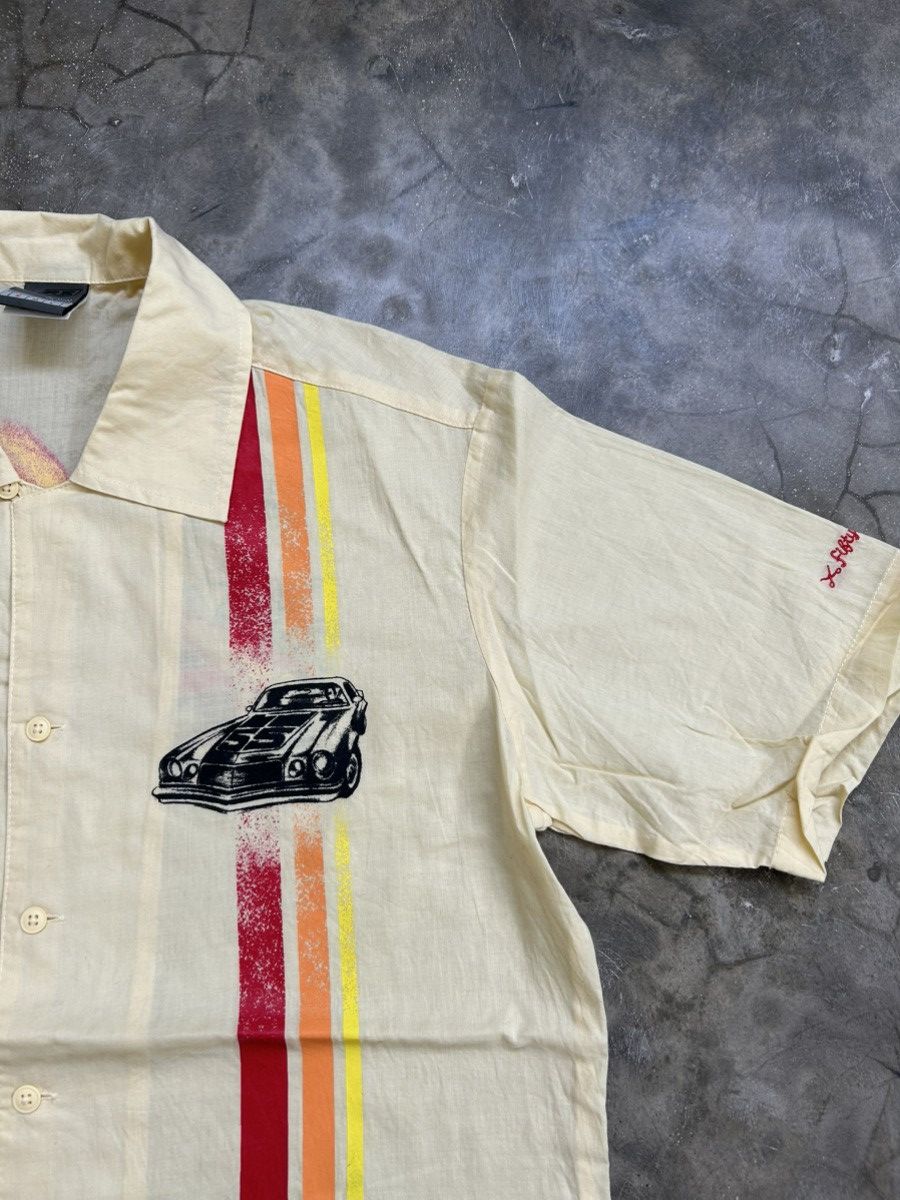 55DSL 55DSL Japanese Car Print Button Up Shirt Size US S / EU 44-46 / 1 - 3 Thumbnail