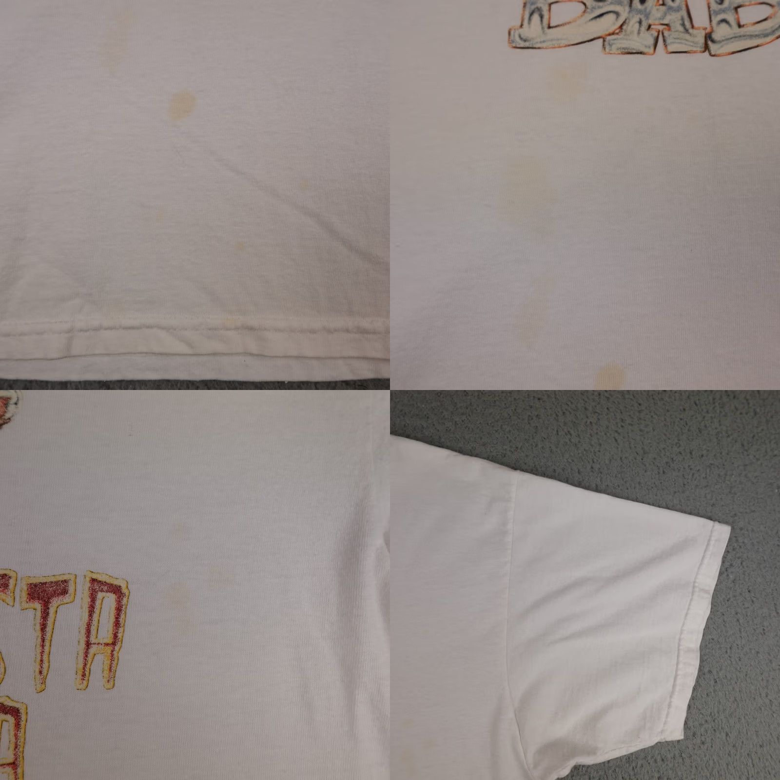 Delta VINTAGE Taco Bell Shirt Mens XL White Graphic Dog C&H Graphics Hasta La Vista 90s Size US XL / EU 56 / 4 - 8 Thumbnail