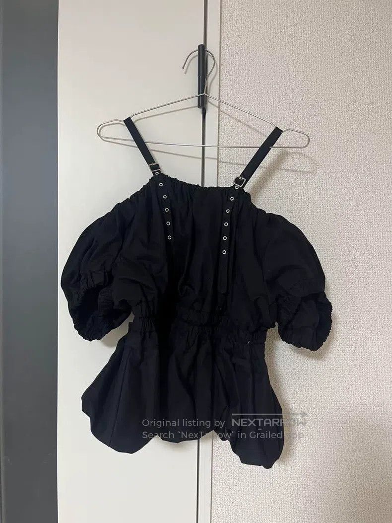 Comme Des Garcons Black design top