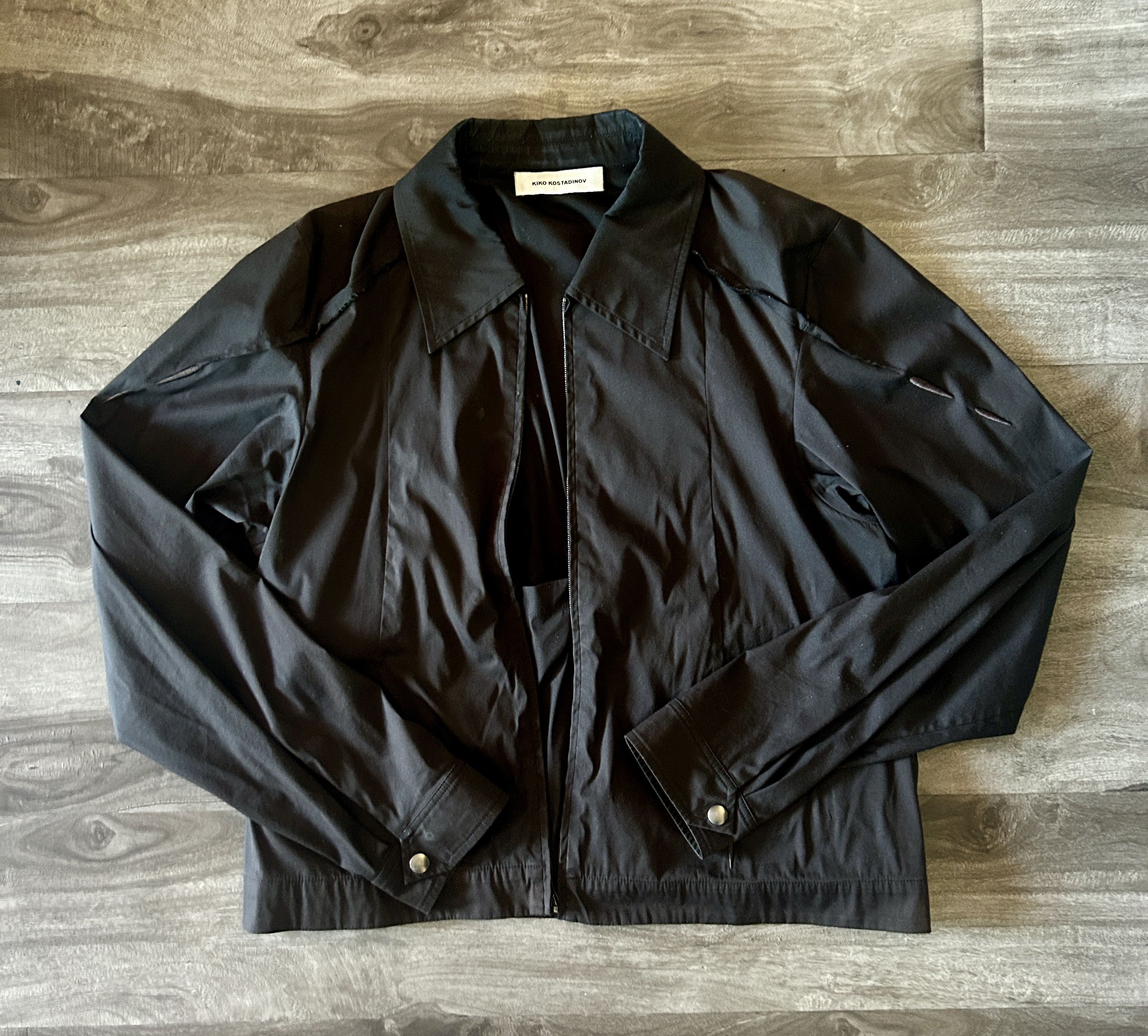 image of 20Aw Kiko Kostadinov Marcel Shirt Jacket Mink Brown, Men's (Size Medium)