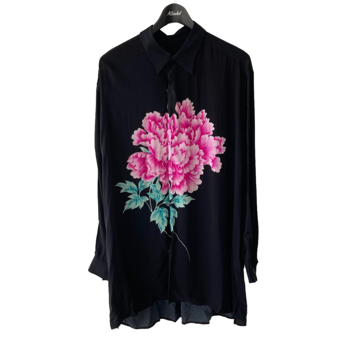 YOHJI YAMAMOTO pour homme 復刻 レーヨン長袖シャツ