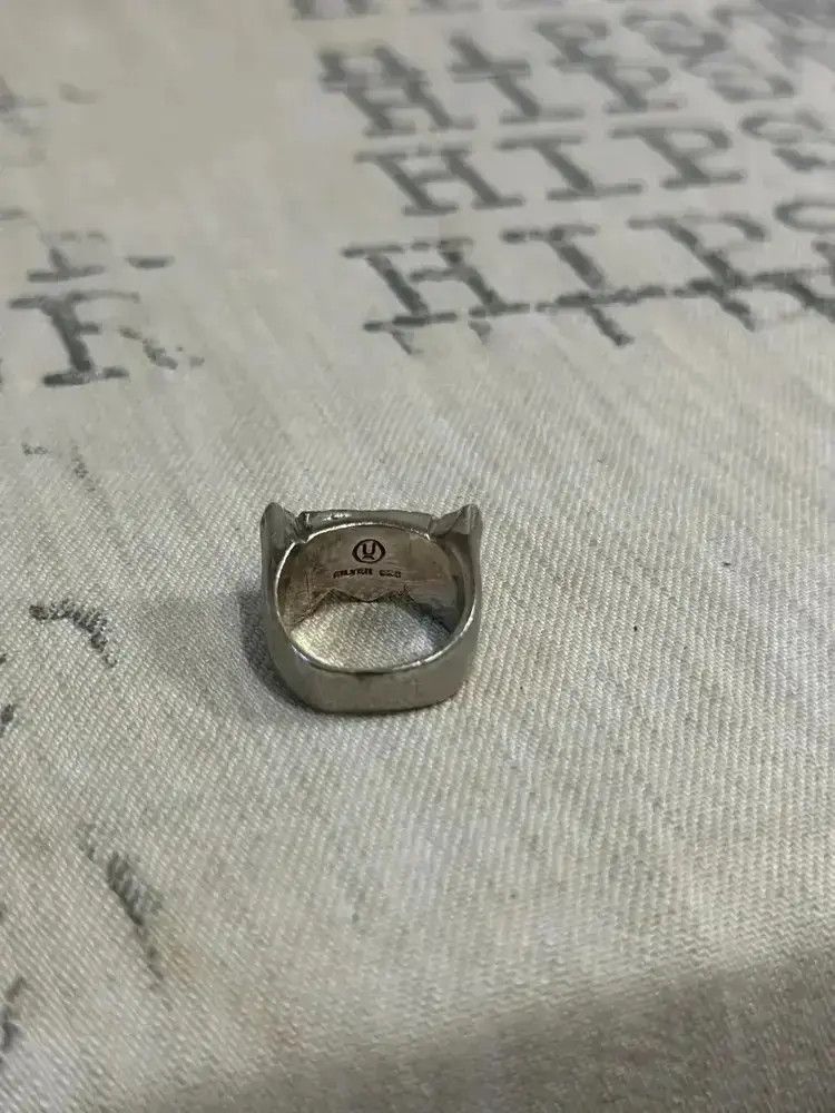 Undercover undercover 01AW silver diamond ring Size ONE SIZE - 4 Thumbnail
