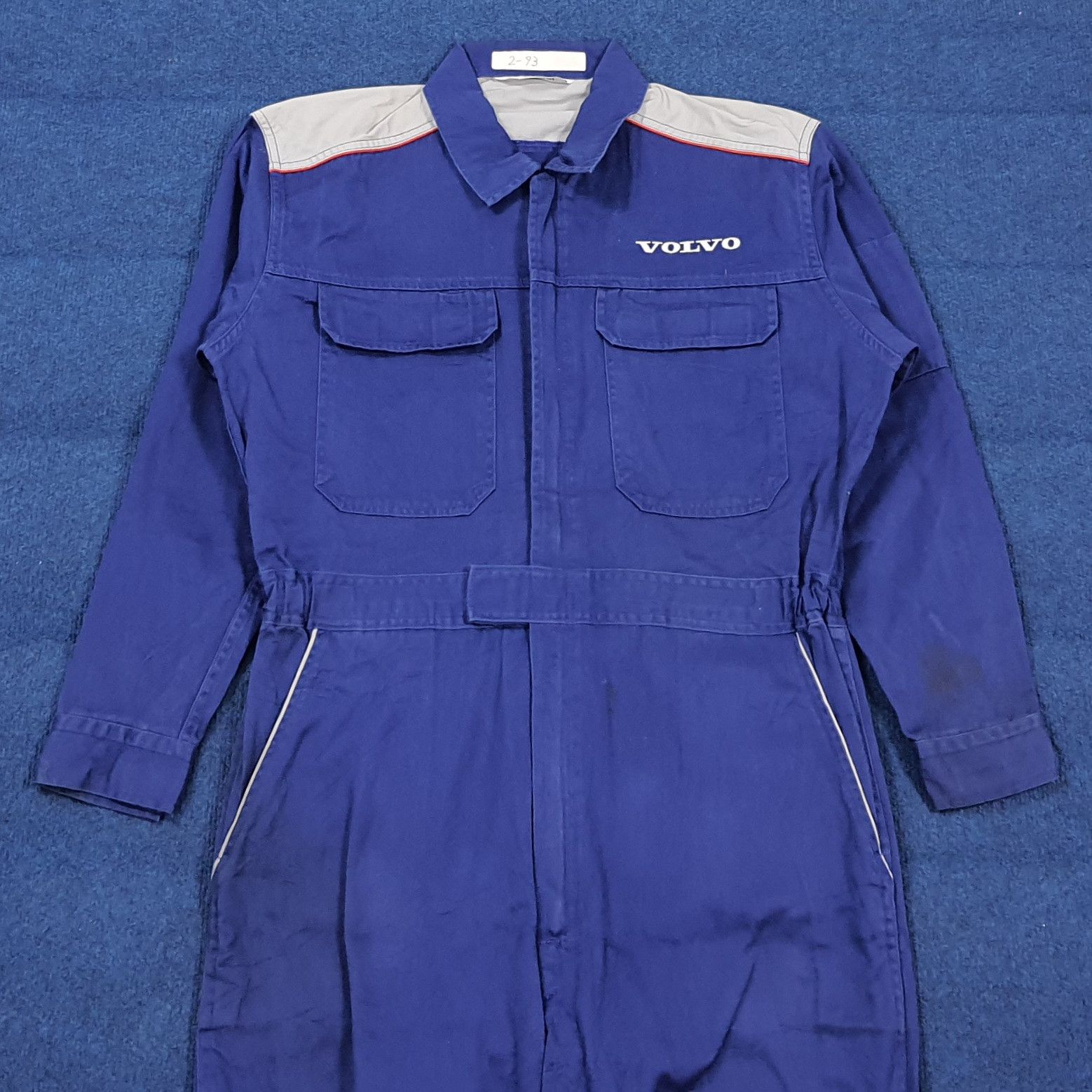 Vintage Vintage Volvo Motorsports Workwear Coverall C307N17 Size US L / EU 52-54 / 3 - 4 Thumbnail