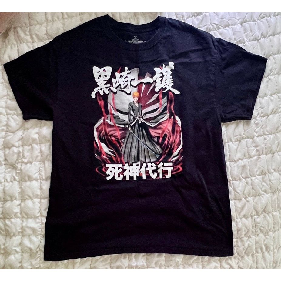 Ripple Junction Bleach Anime Ripple Junction Manga Graphic T-Shirt M Black Size US M / EU 48-50 / 2 - 1 Thumbnail