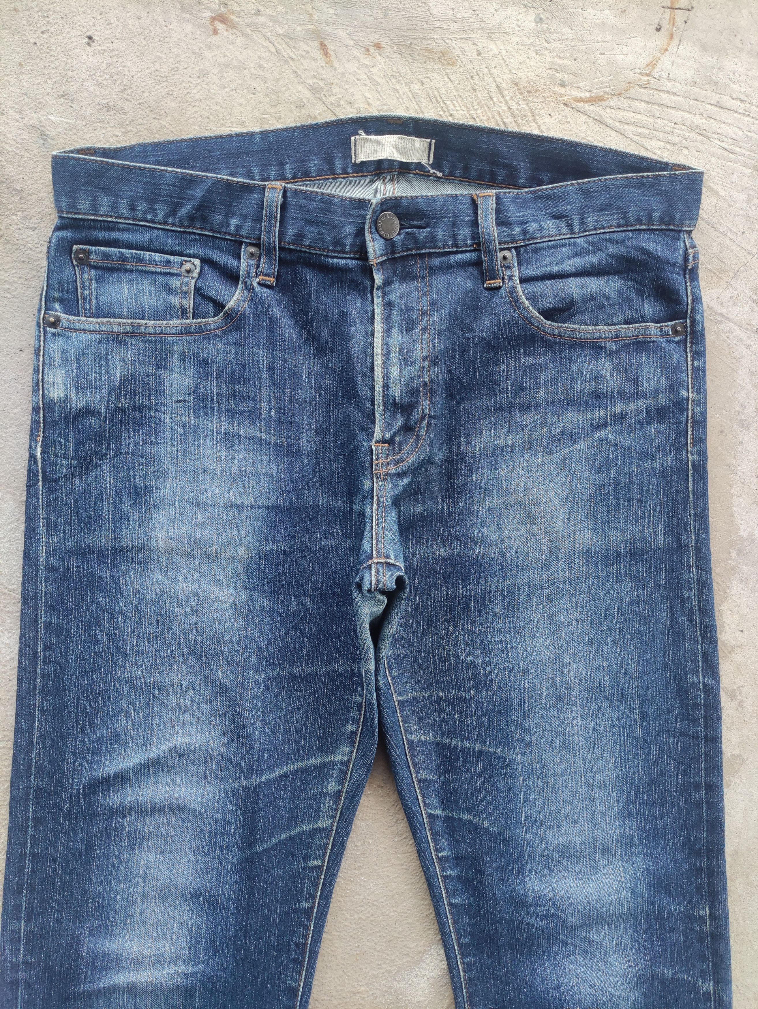Japanese Brand Vintage Japanese Jean Distressed Faded Denim Size US 36 / EU 52 - 3 Thumbnail