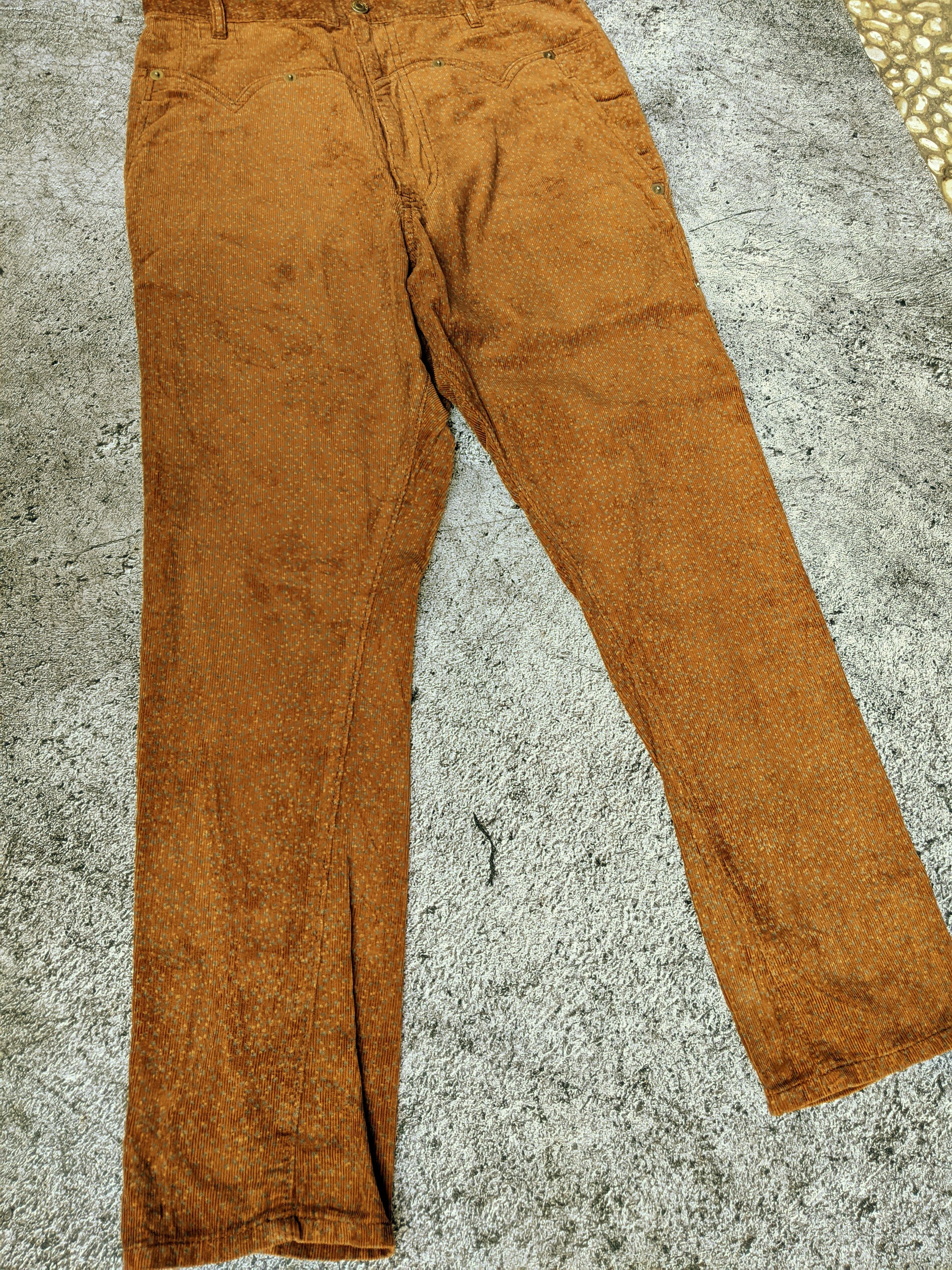 Issey Miyake Rare Issey Miyake Merci beaucoup Drop Crotch Corduroy Pants Size US 32 / EU 48 - 7 Thumbnail