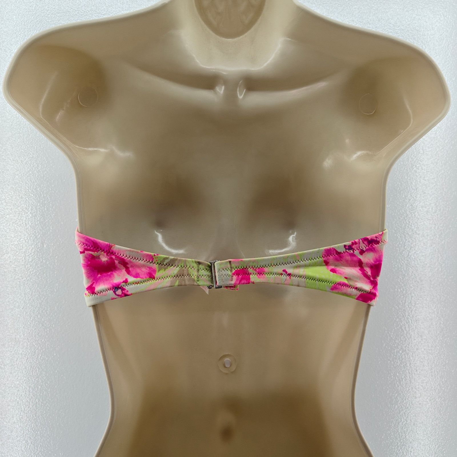 Victoria's Secret Victoria's Secret Strapless Bikini Bright Tropical Floral Size ONE SIZE - 4 Thumbnail