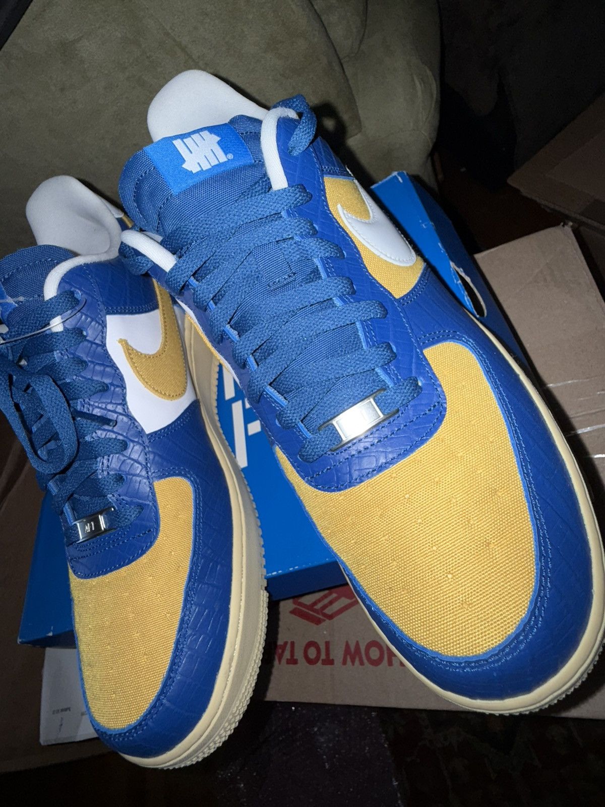 Nike × Undefeated Nike x Undefeated “I Got 5 on it” Dunk vs Air Force 1 SP Low Size US 12 / EU 45 - 1 Thumbnail