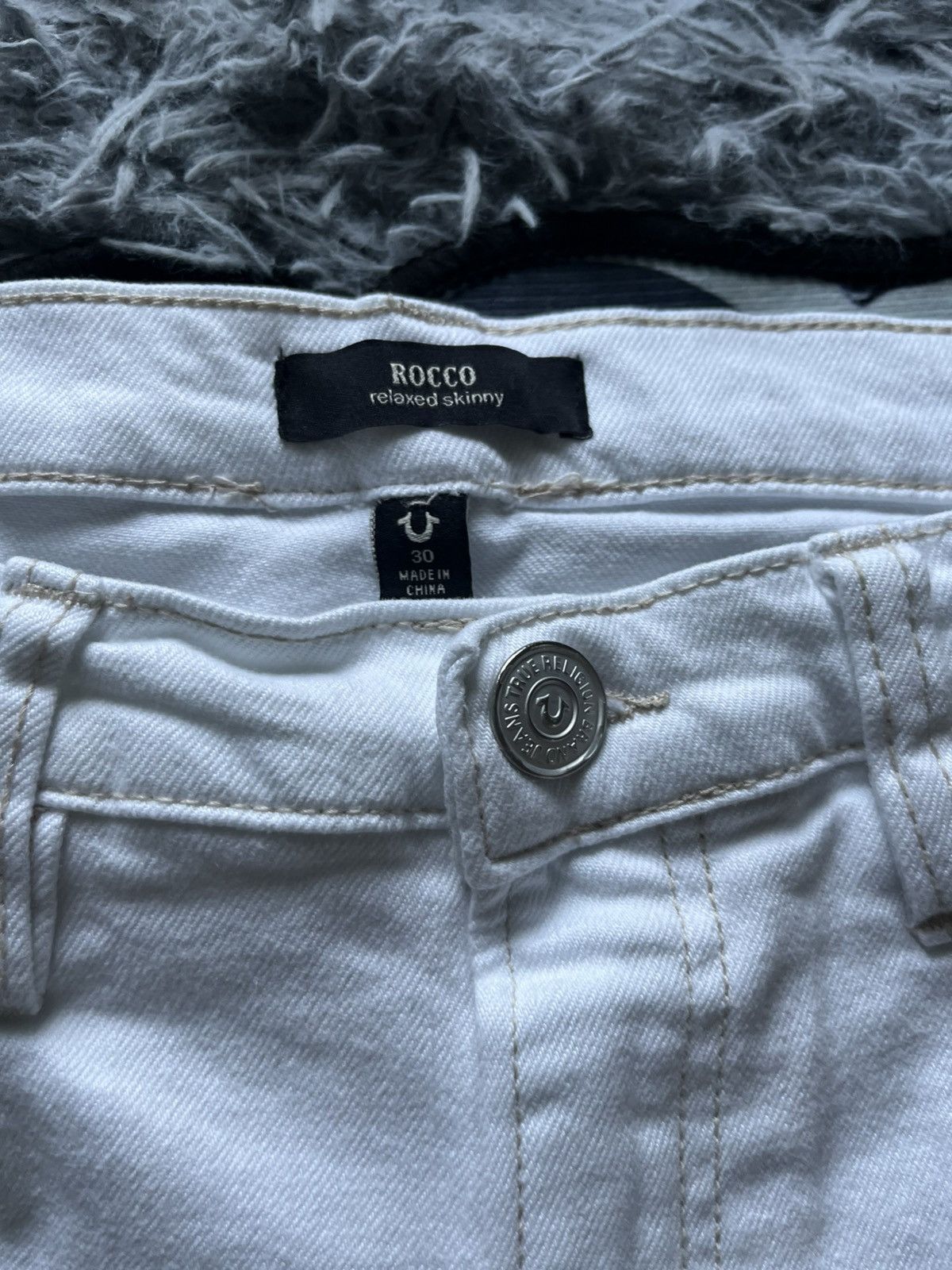 True Religion True Religion “Rocco skinny Relaxed Jean” Size US 30 / EU 46 - 3 Thumbnail