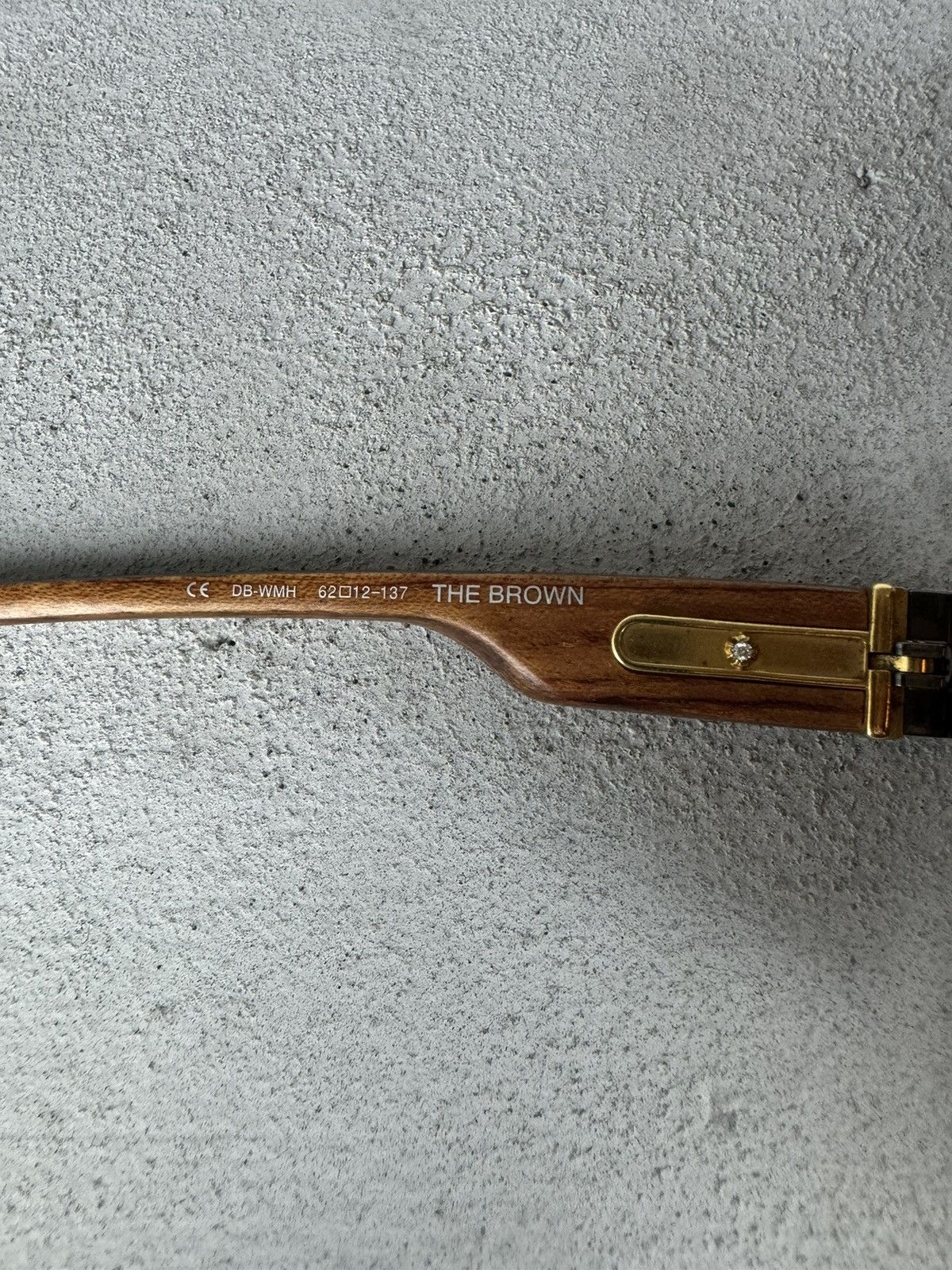 Chrome Hearts Chrome Hearts Diamond 18k Gold “THE BROWN” Sunglasses Size ONE SIZE - 13 Thumbnail