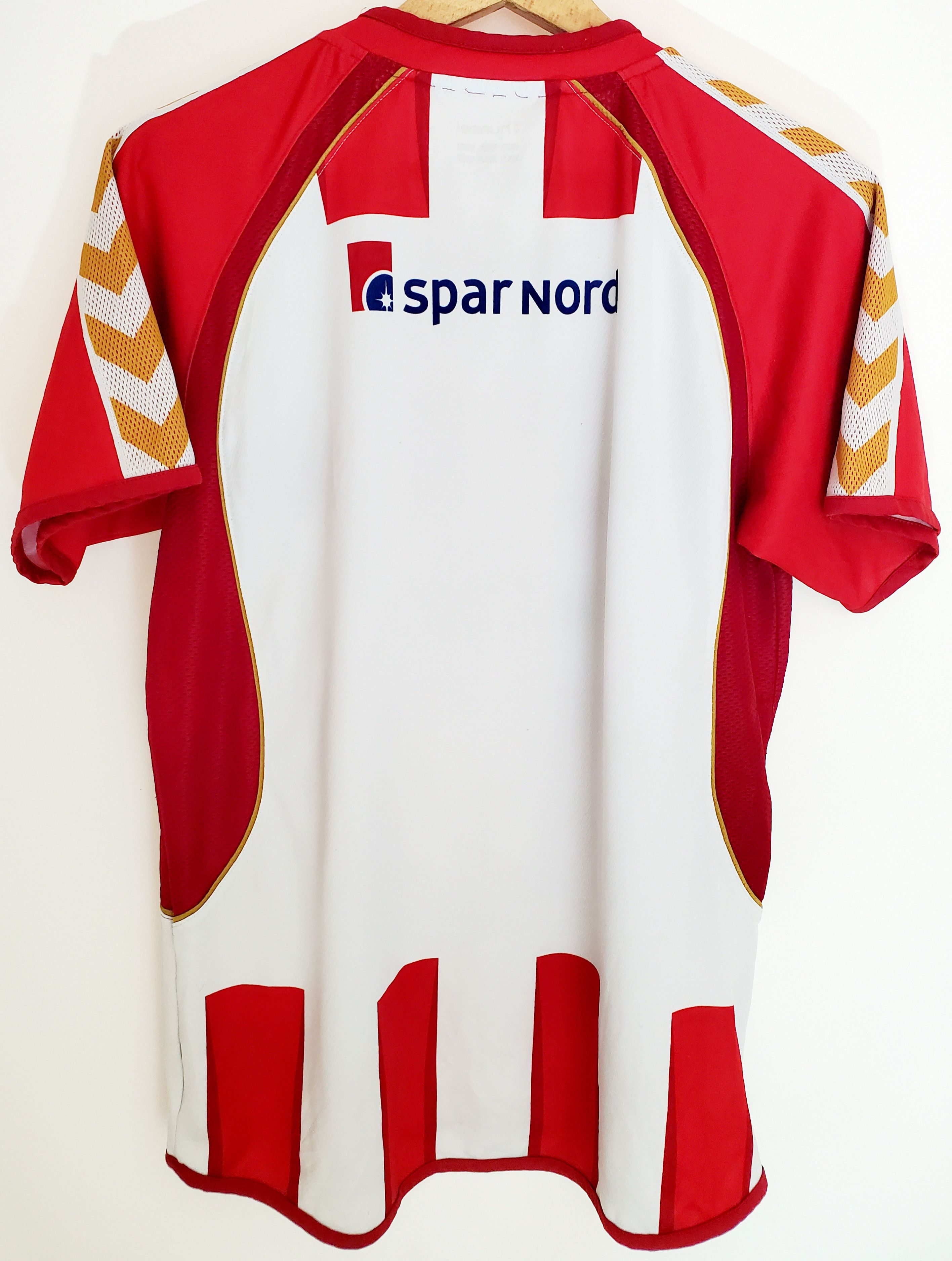 Hummel Aalborg 2008-09 Home hummel soccer jersey size M Size US M / EU 48-50 / 2 - 4 Thumbnail