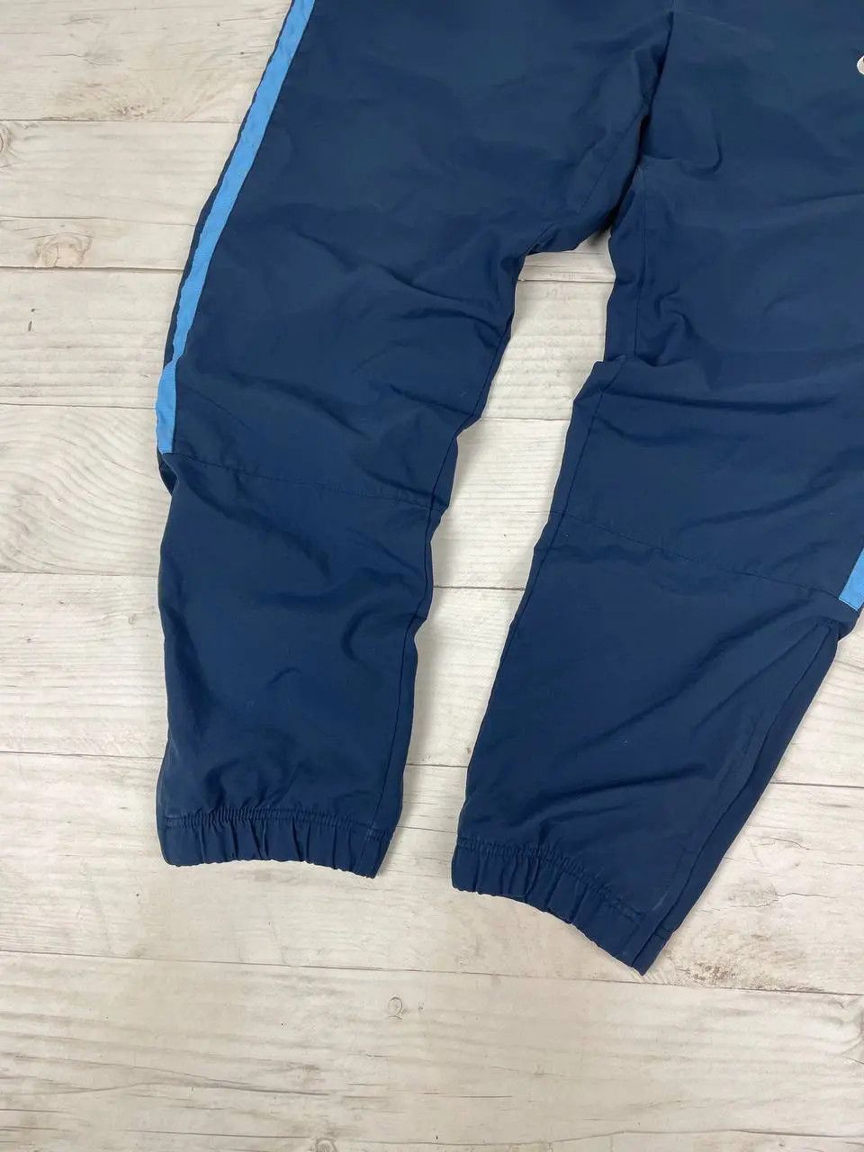 Nike Vintage Nike Track Pants 00s Striped Nylon Swoosh Y2K Size US 36 / EU 52 - 2 Thumbnail