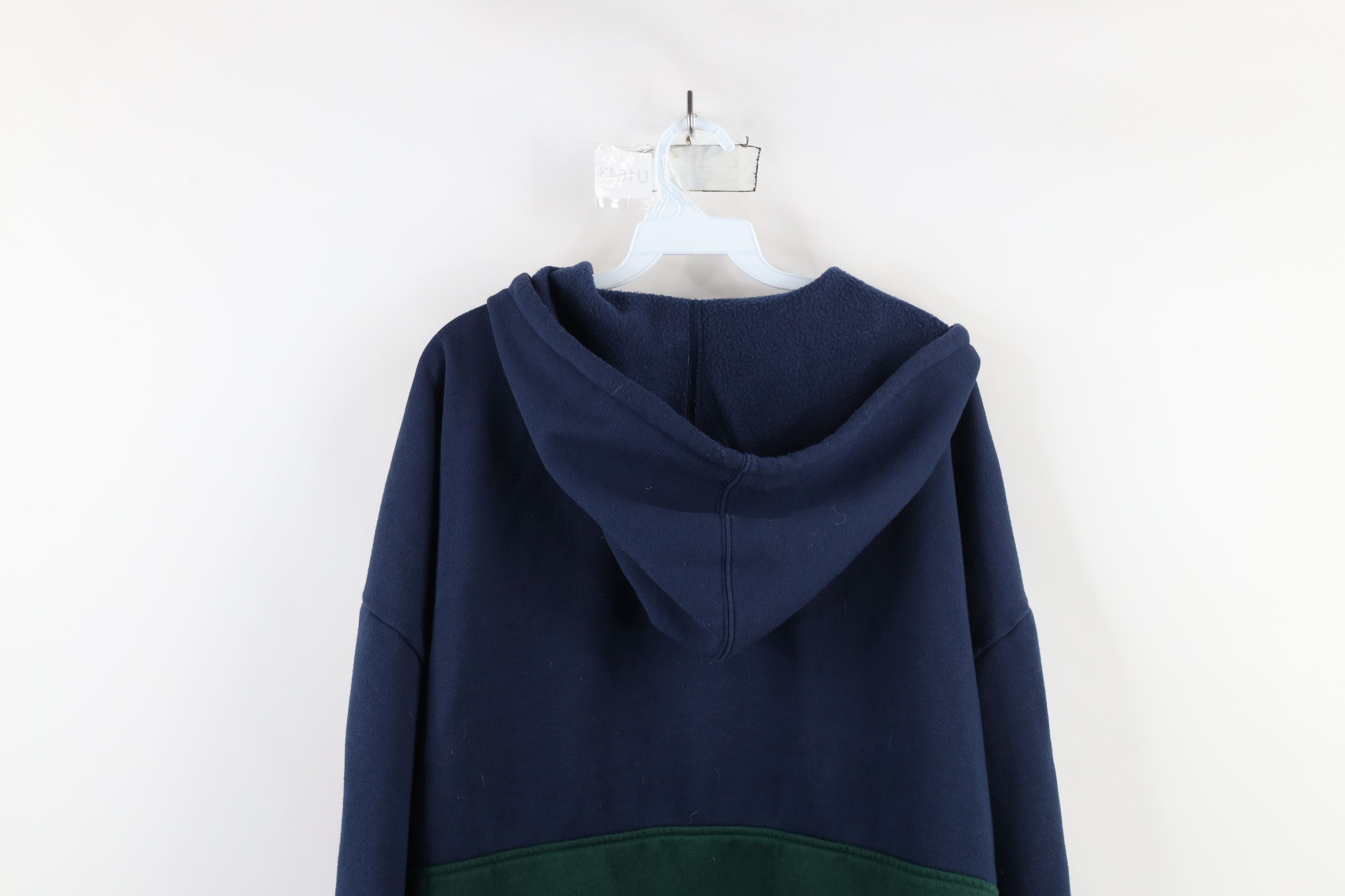 Vintage Vintage 90s Streetwear Fit Paris Half Zip Hoodie Sweatshirt Size L / US 10 / IT 46 - 13 Thumbnail