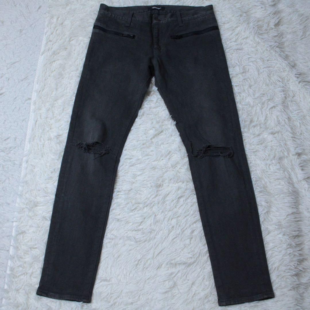 Undercover sip ripped knee Denim Pants Size US 26 / EU 42 - 1 Thumbnail