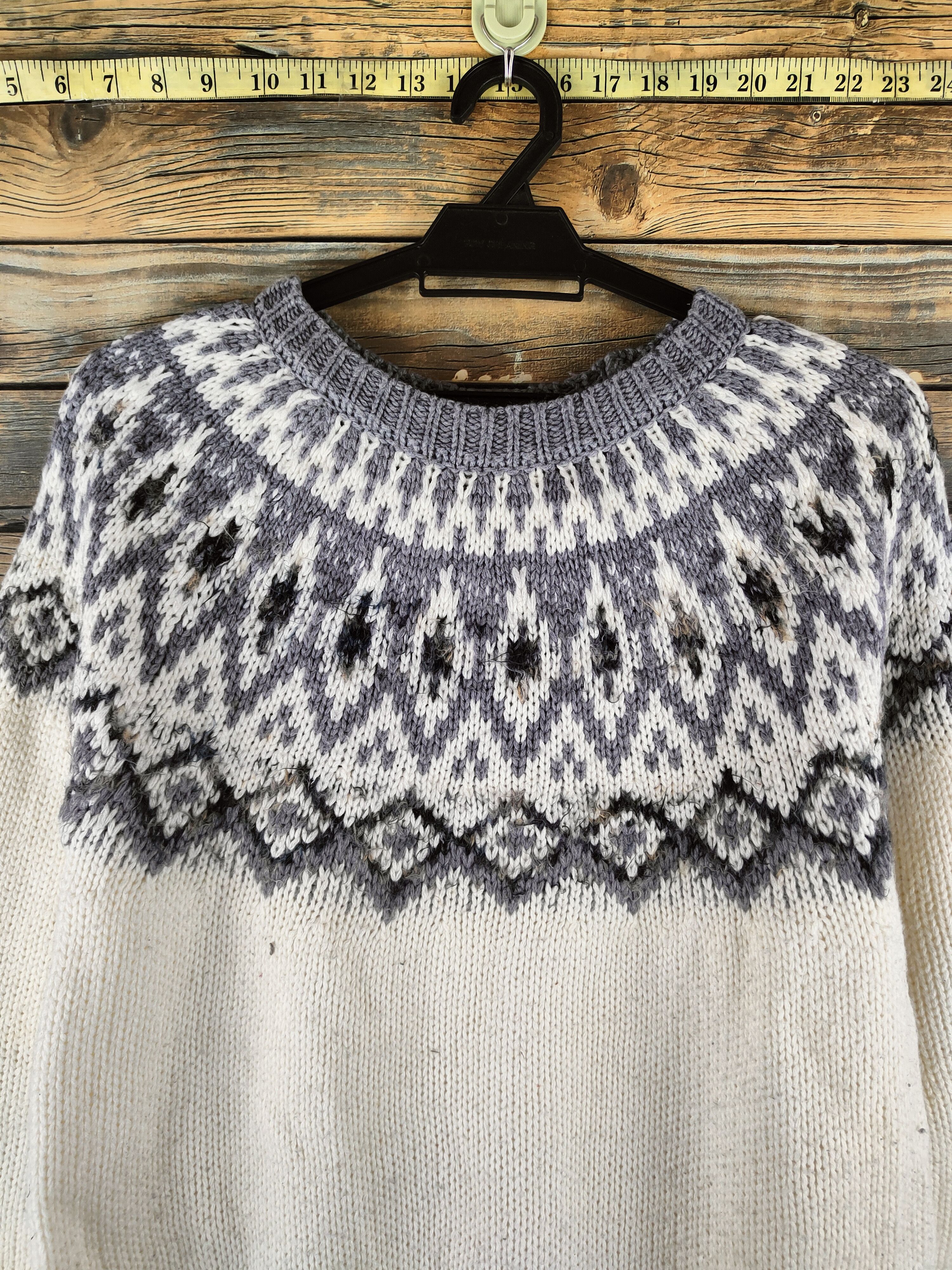 Japanese Brand DL Studio Clip Cream Gray Knitwear Sweatshirts #46-425 Size M / US 6-8 / IT 42-44 - 2 Thumbnail