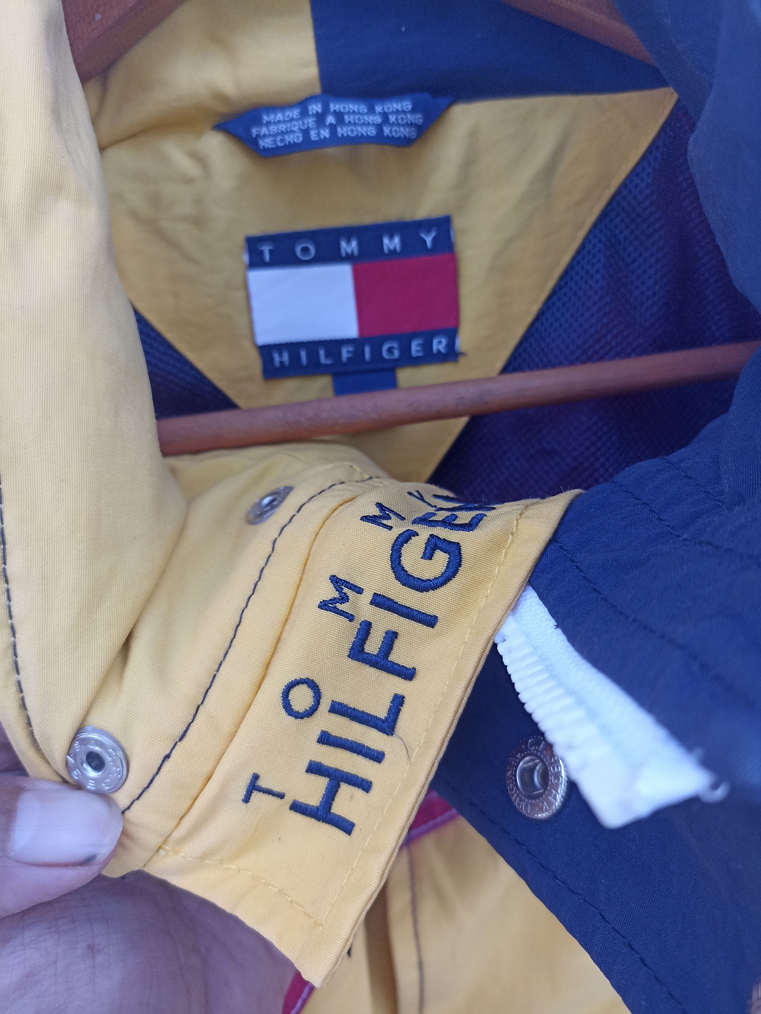 Tommy Hilfiger Vtg 90s Vtg Tommy Hilfiger jacket sailing gear multicolor Size US M / EU 48-50 / 2 - 17 Thumbnail