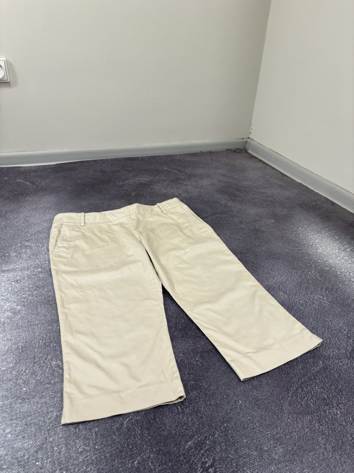 C.P. Company Vintage C.P. Company Women’s Luxury Cropped Pants Shorts Size 32" / US 10 / IT 46 - 4 Thumbnail