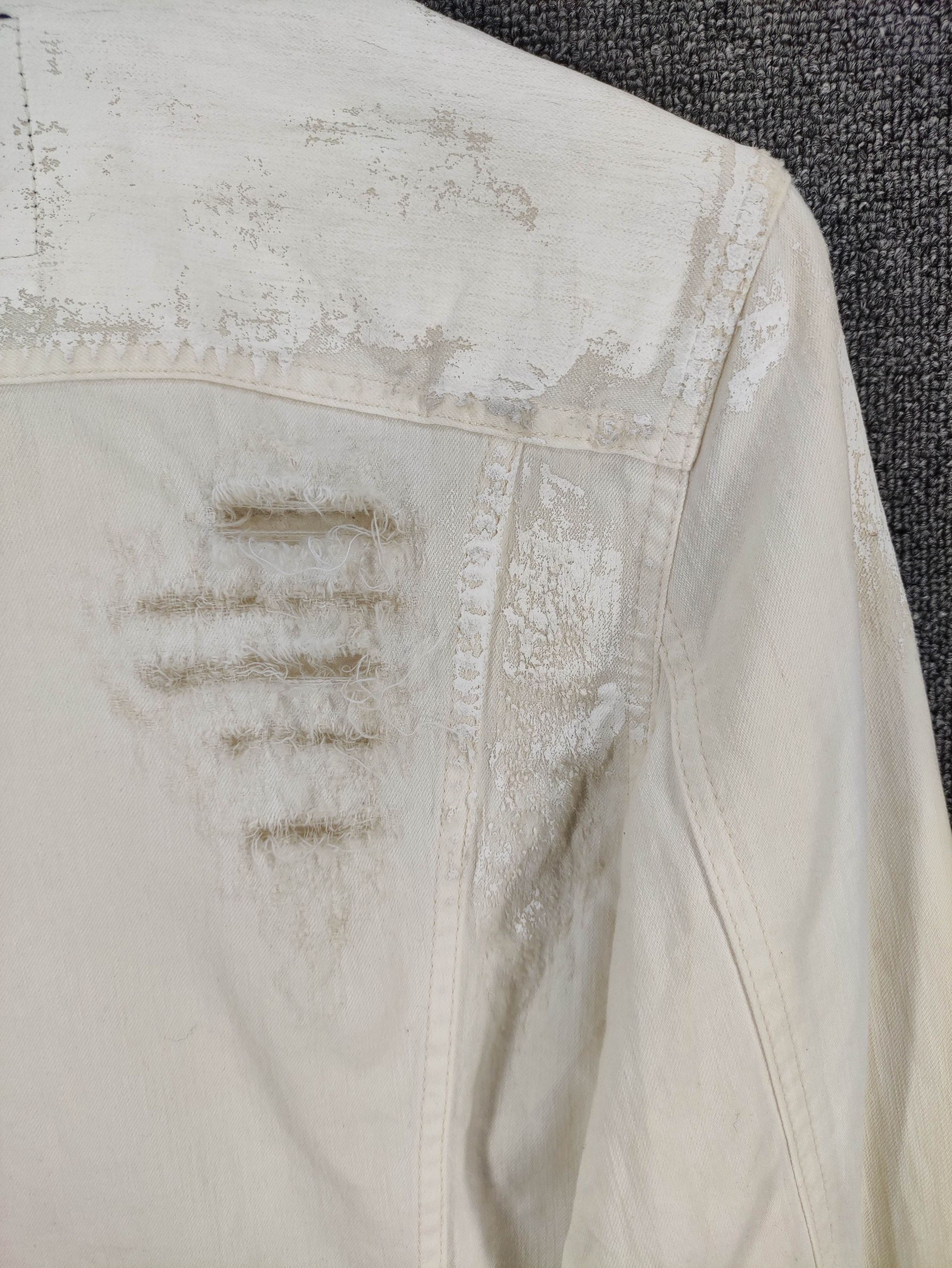 Le Grande Bleu (L.G.B.) Vintage L.G.B Trashed Punk Jacket Size S / US 4 / IT 40 - 16 Thumbnail