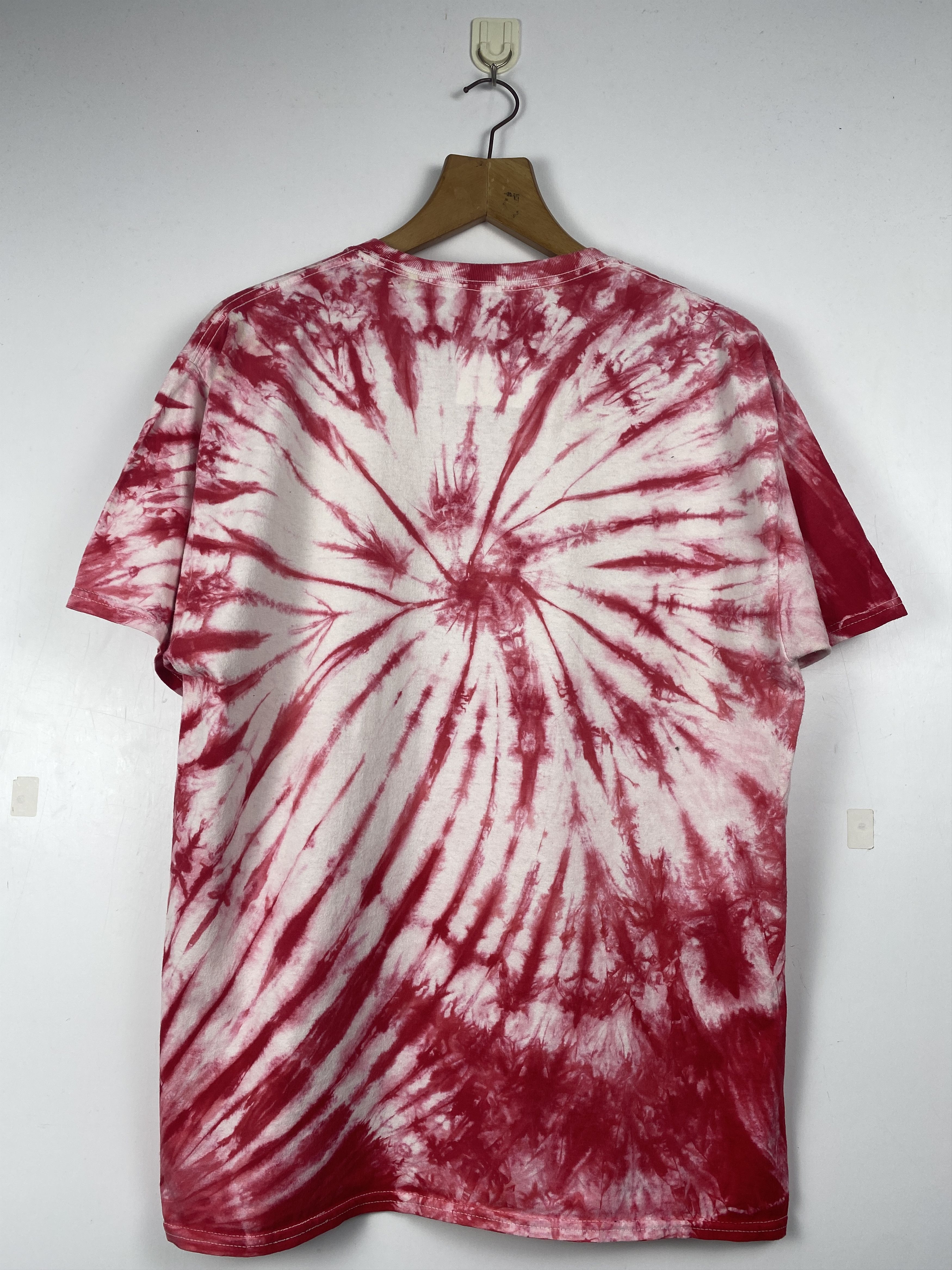 Hanes Vintage Tie Dye Lee County Trojans Short Sleeve Tshirt T0001 Size US L / EU 52-54 / 3 - 3 Thumbnail