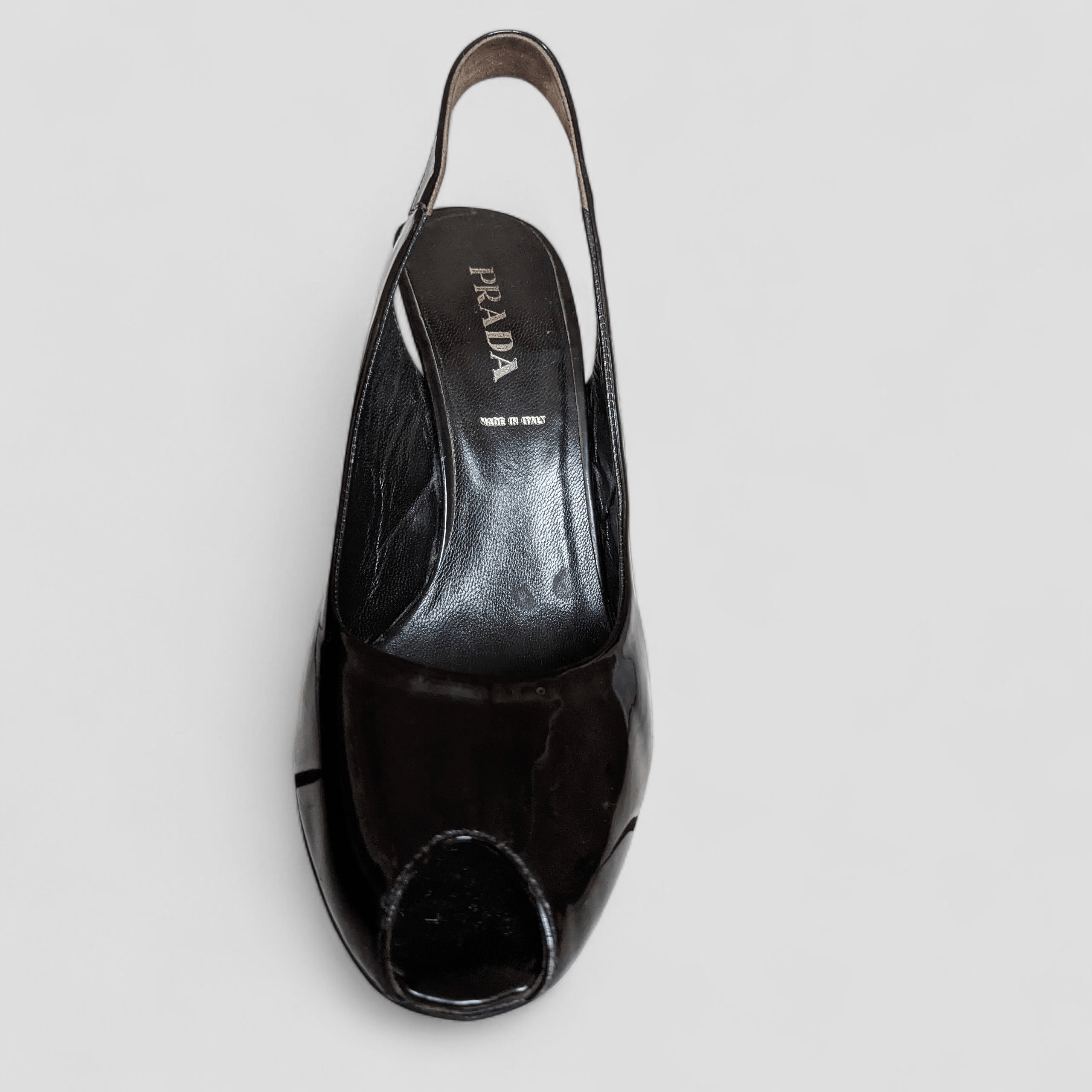 Prada Prada Women’s Slingback Wedge Heels – Size EU 36.5 Size US 6.5 / IT 36.5 - 8 Thumbnail