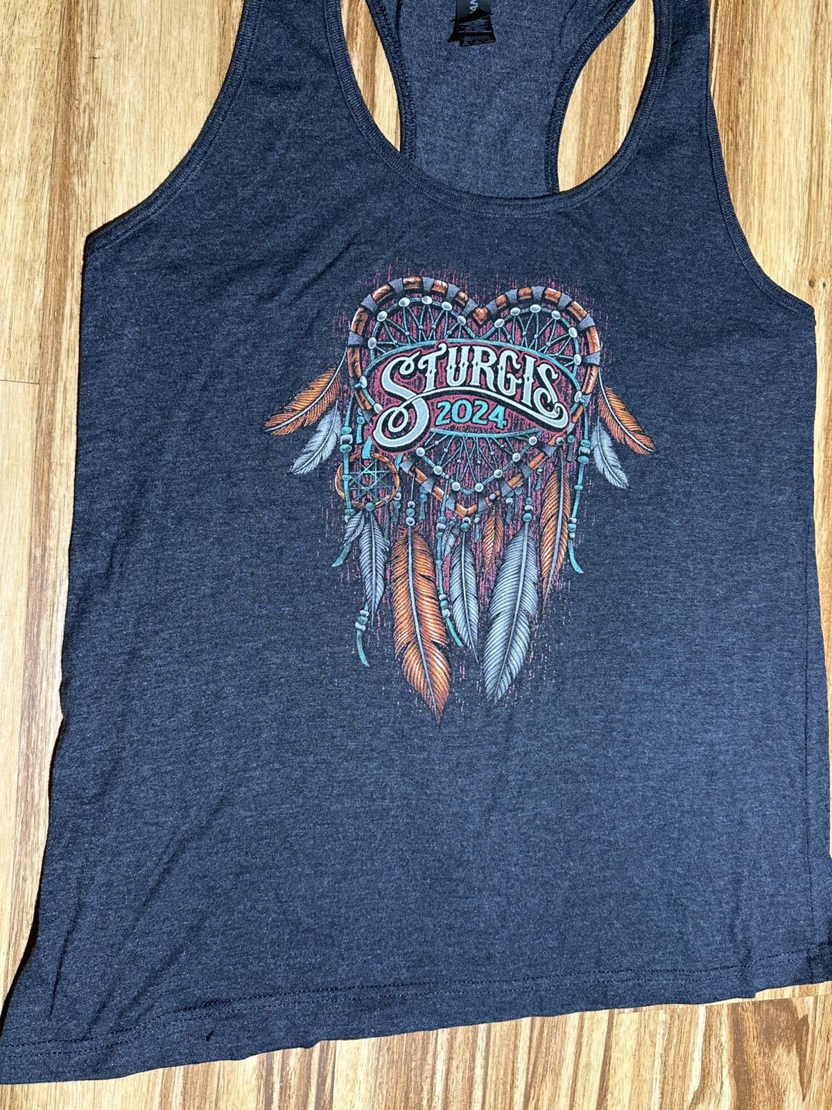 Gildan 2024 Sturgis dream Catcher Gildan Women's Tank Top Size M Size M / US 6-8 / IT 42-44 - 2 Thumbnail